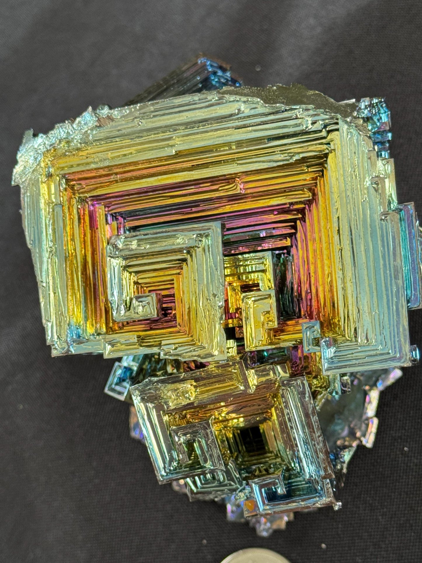 Bismuth Crystal cluster 113