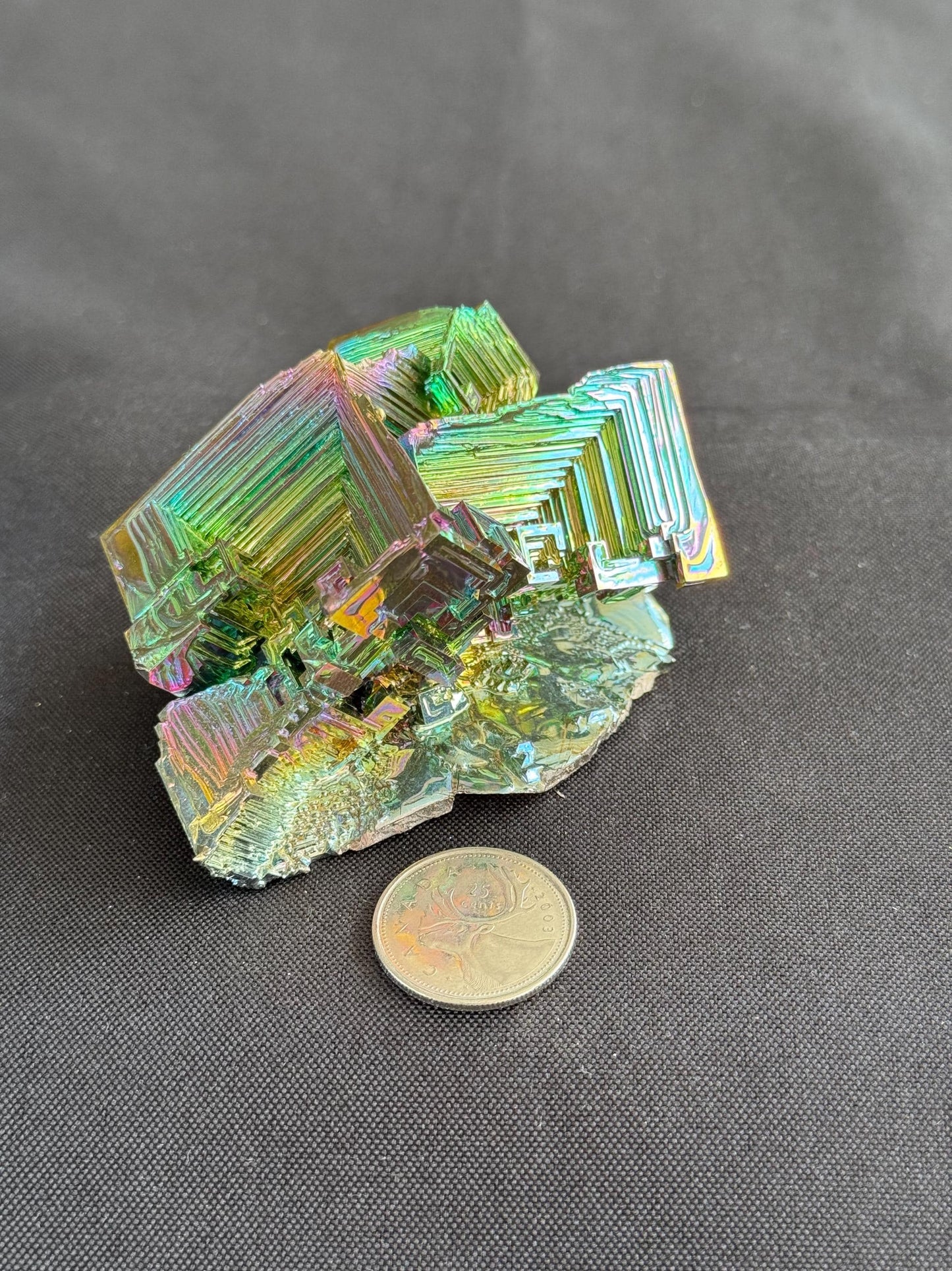 Bismuth Crystal cluster 118