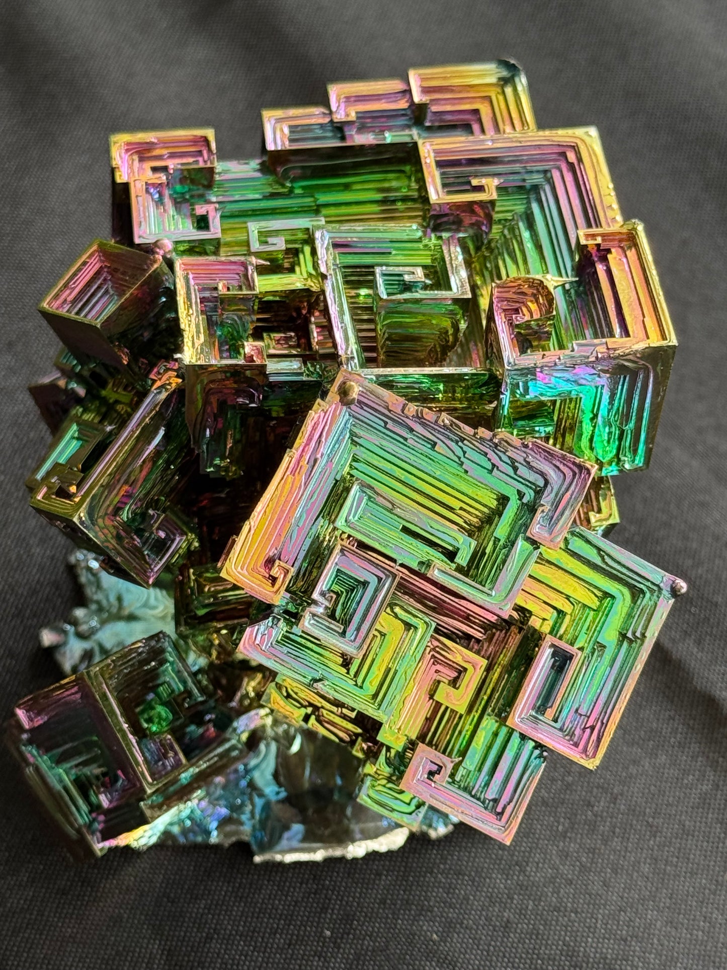 Bismuth Crystal cluster 134
