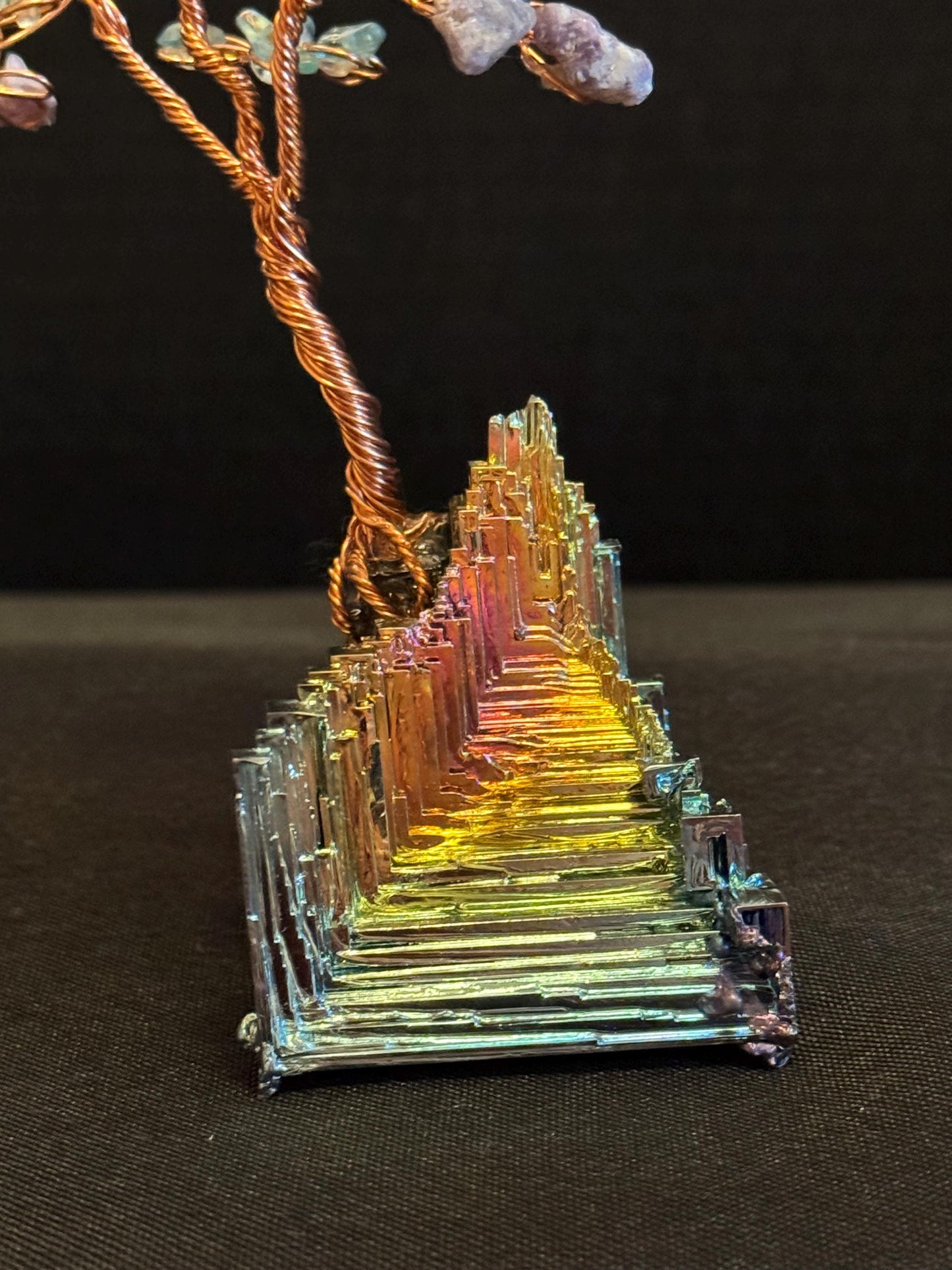 Bismuth crystal Gem Tree 109