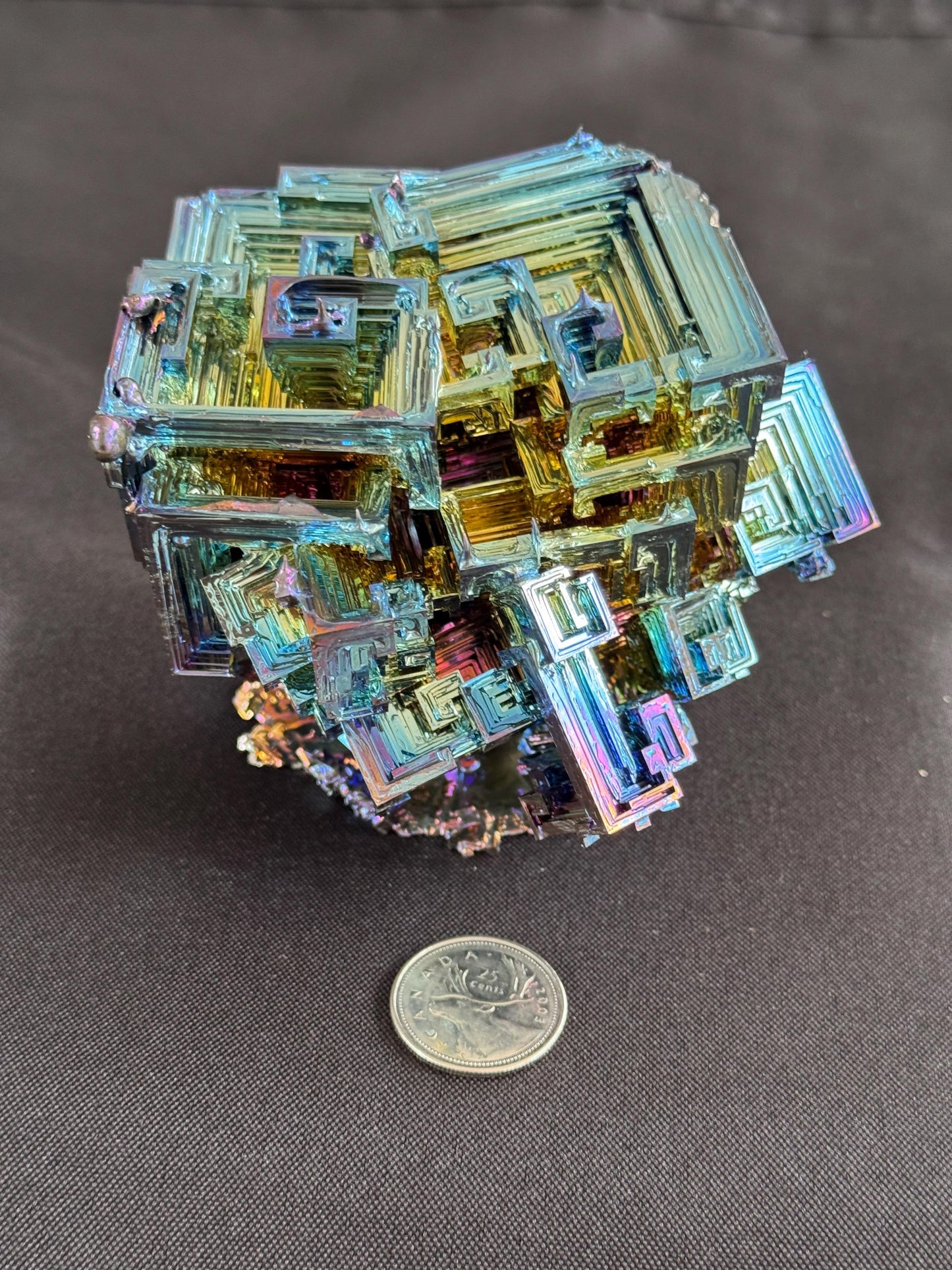 Bismuth Crystal cluster 104