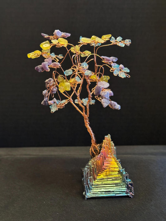Bismuth crystal Gem Tree 109