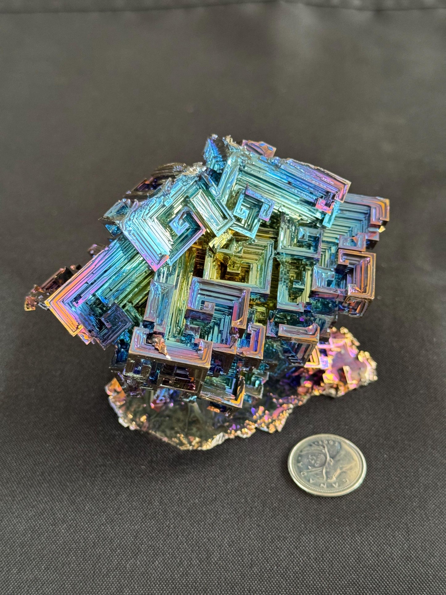 Bismuth Crystal cluster 111