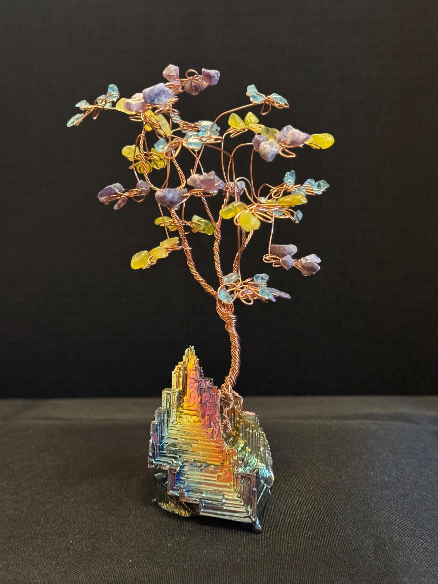 Bismuth crystal Gem Tree 105