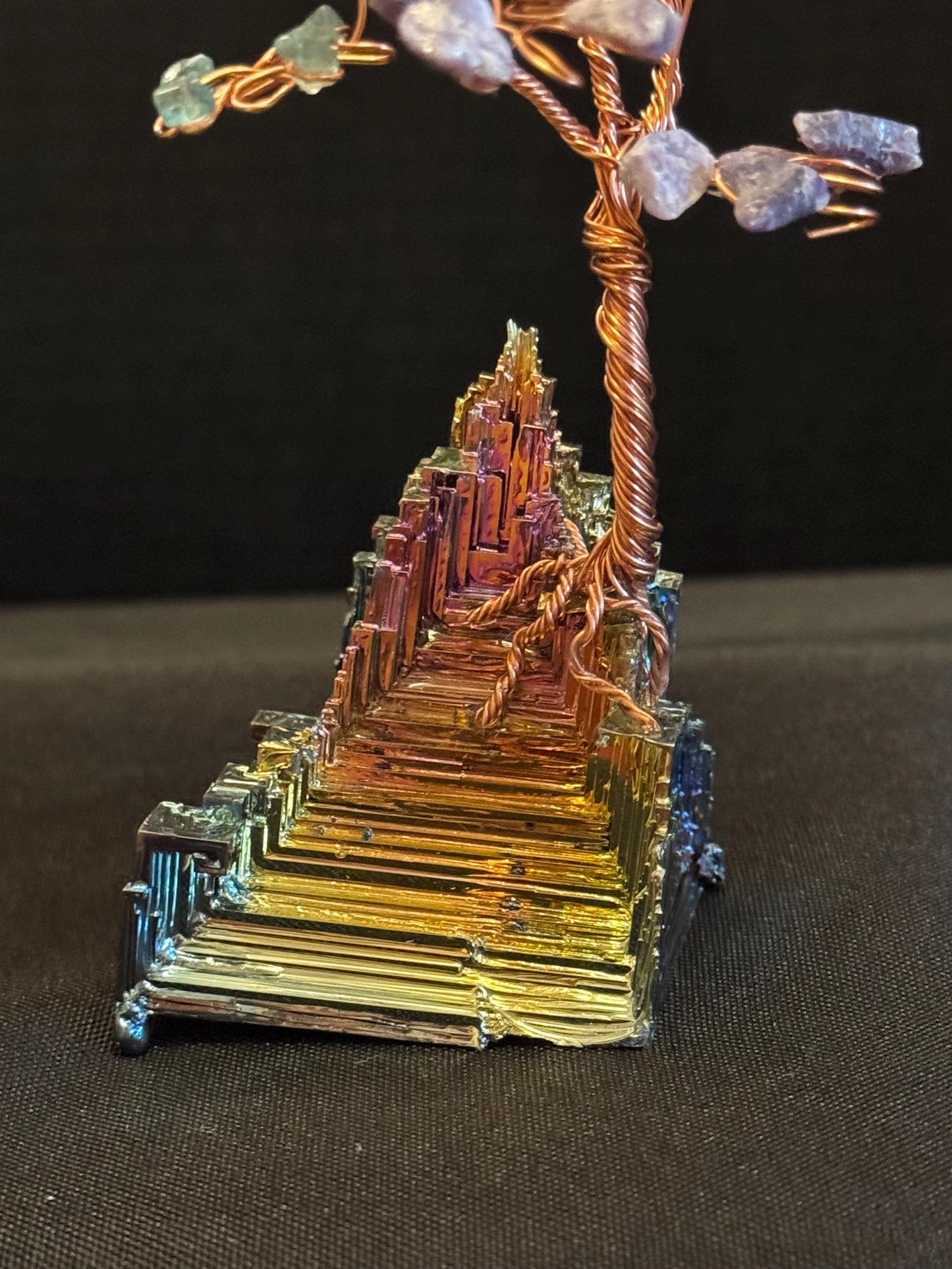 Bismuth crystal Gem Tree 105