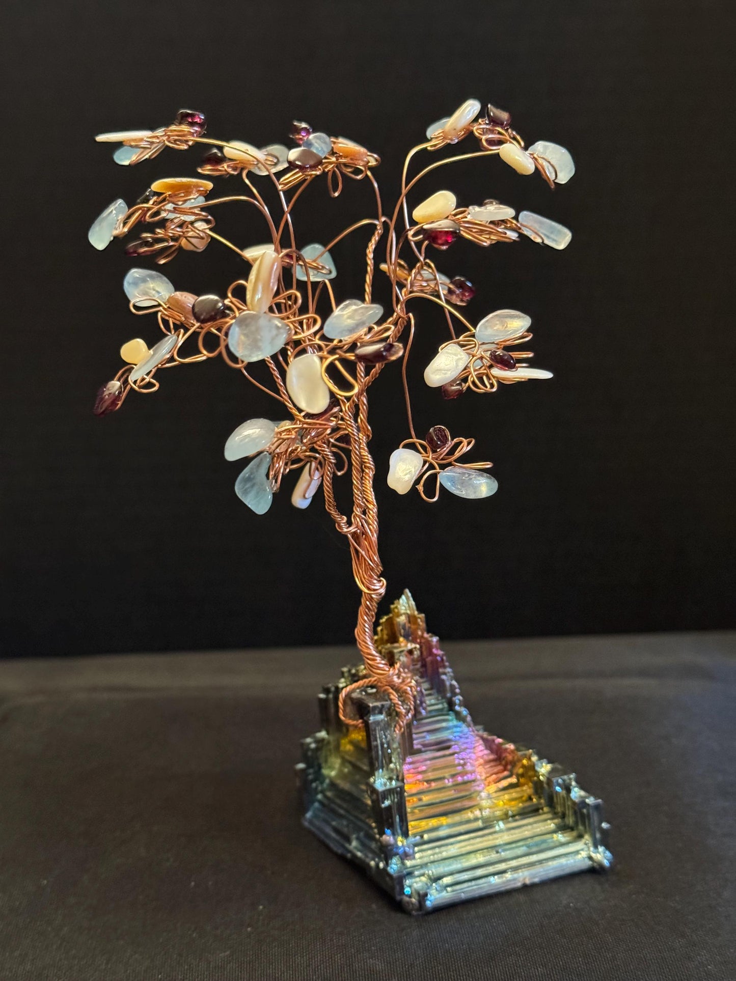 Bismuth crystal Gem Tree 108