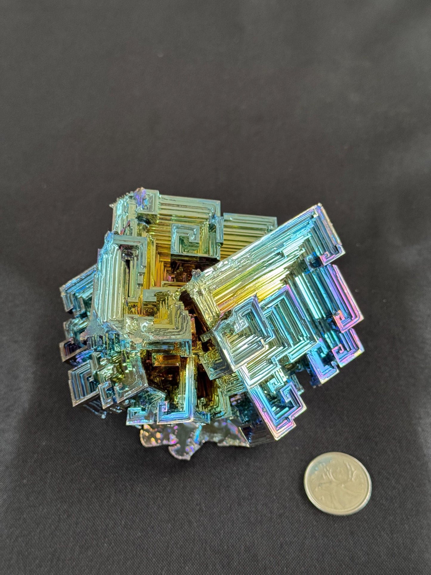 Bismuth Crystal cluster 120