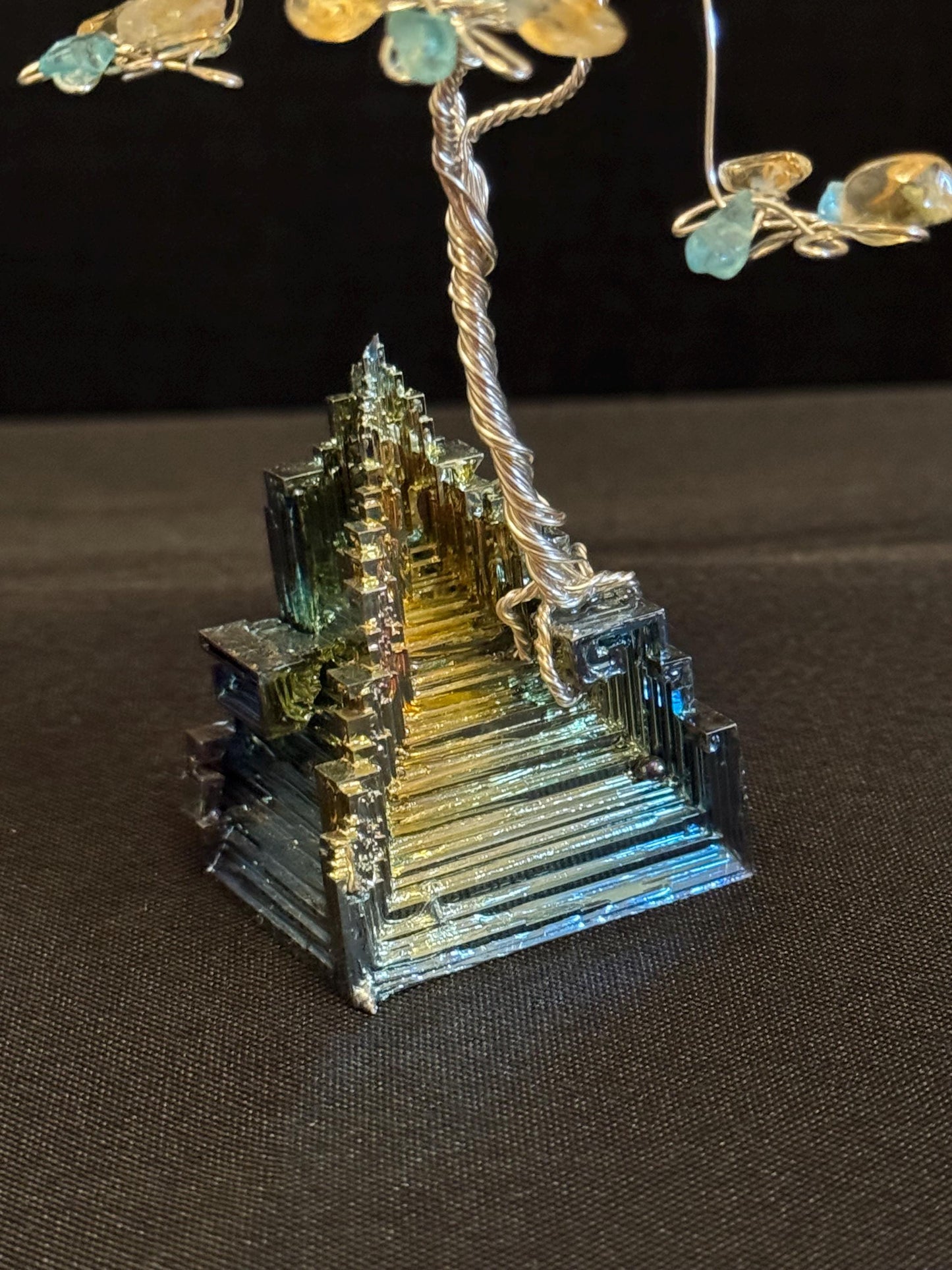 Bismuth crystal Gem Tree 101