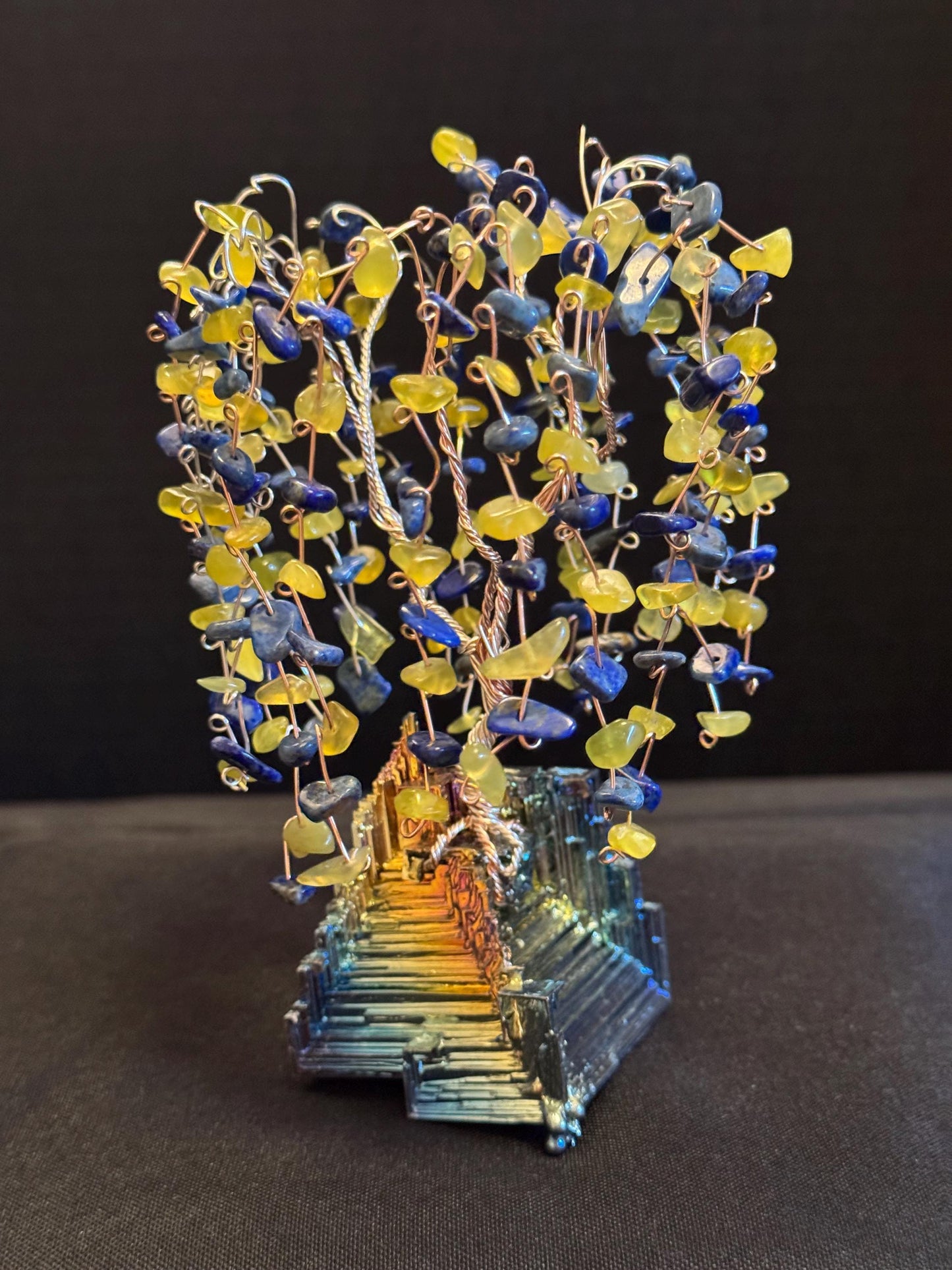 Bismuth crystal Gem Tree 111
