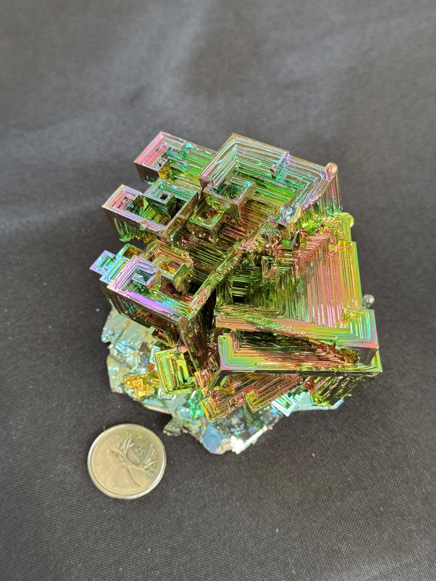 Bismuth Crystal cluster 105