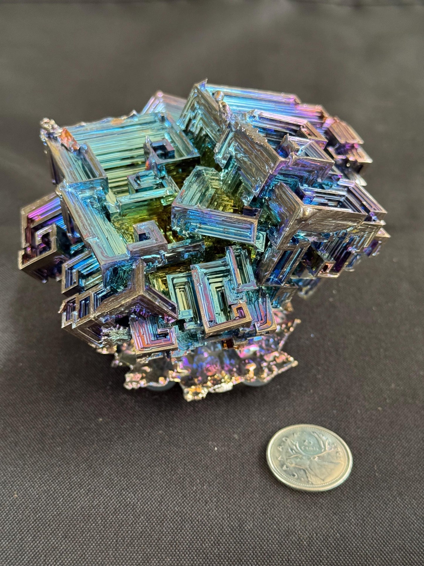 Bismuth Crystal cluster 103
