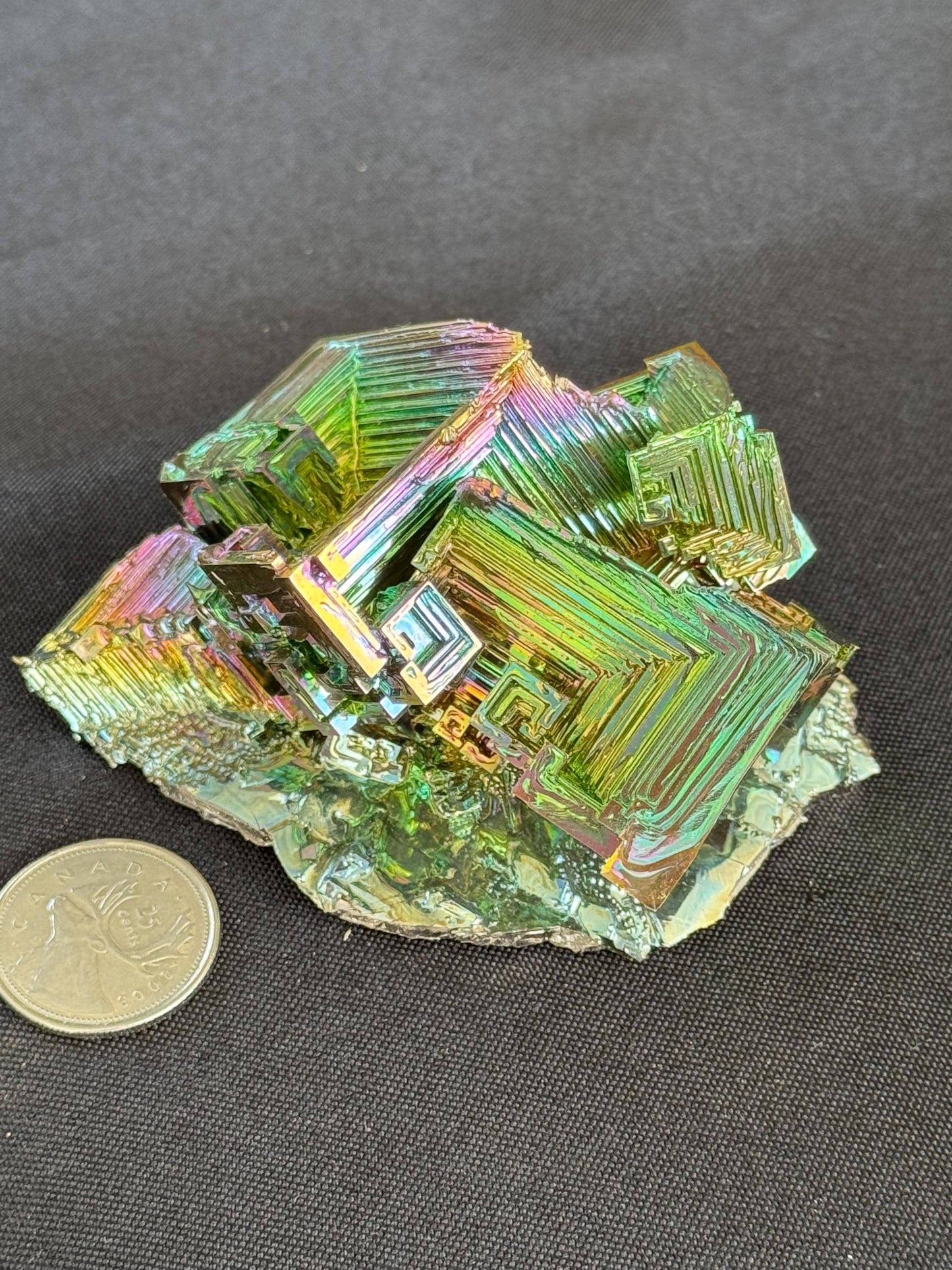 Bismuth Crystal cluster 118