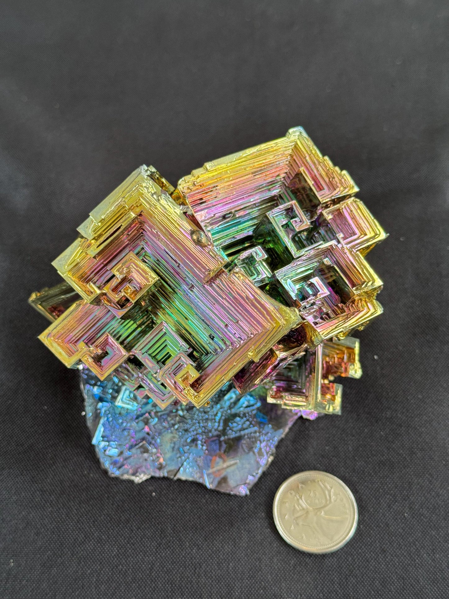 Bismuth Crystal cluster 109