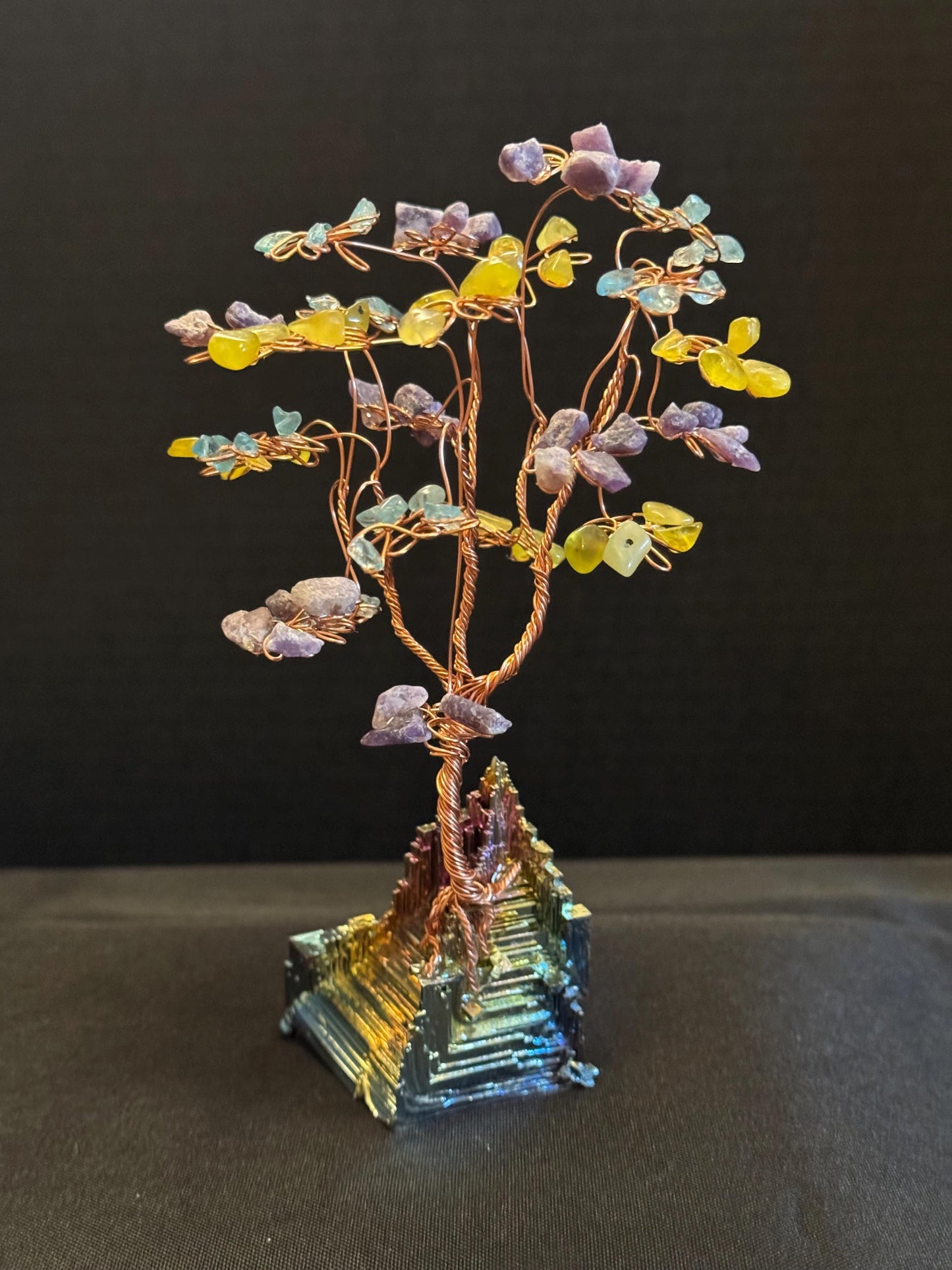 Bismuth crystal Gem Tree 105