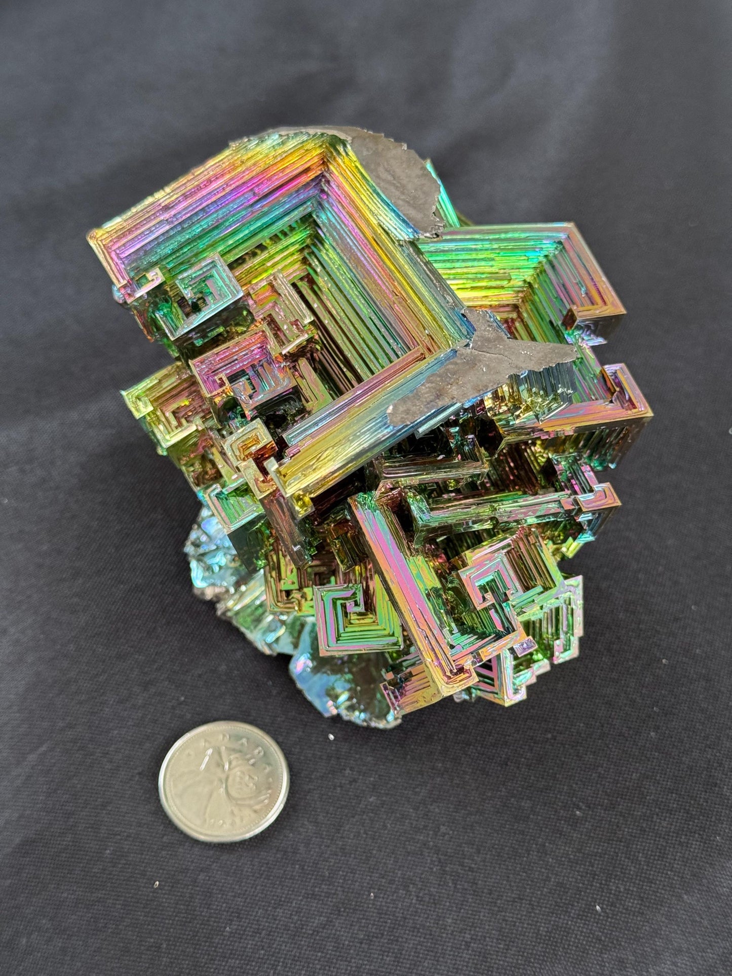 Bismuth Crystal cluster 117