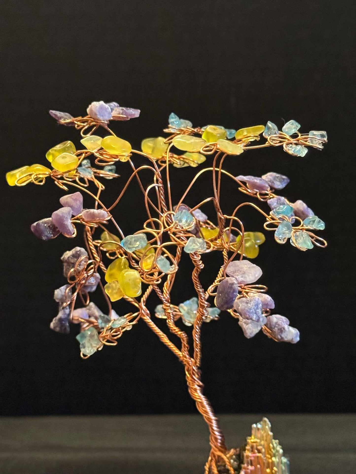 Bismuth crystal Gem Tree 109