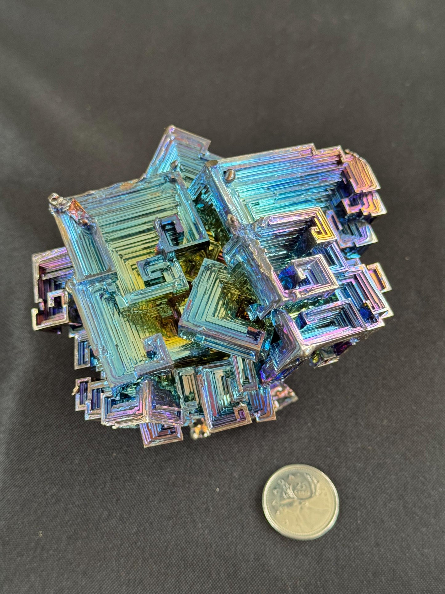 Bismuth Crystal cluster 103