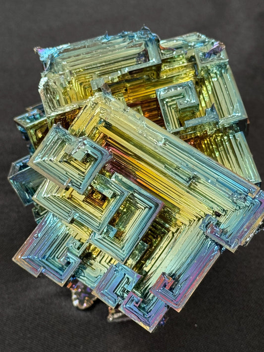 Bismuth Crystal cluster 120