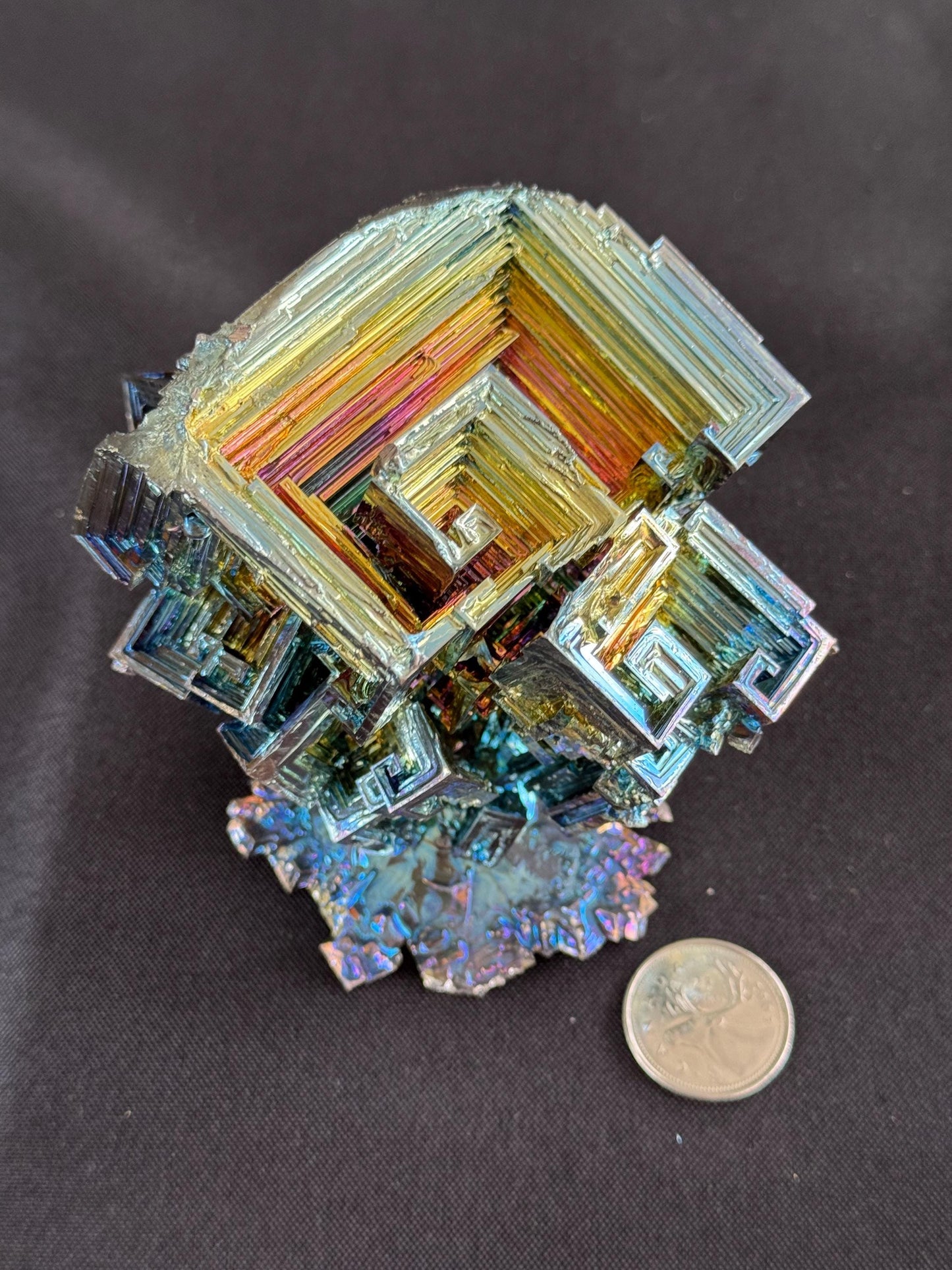 Bismuth Crystal cluster 113
