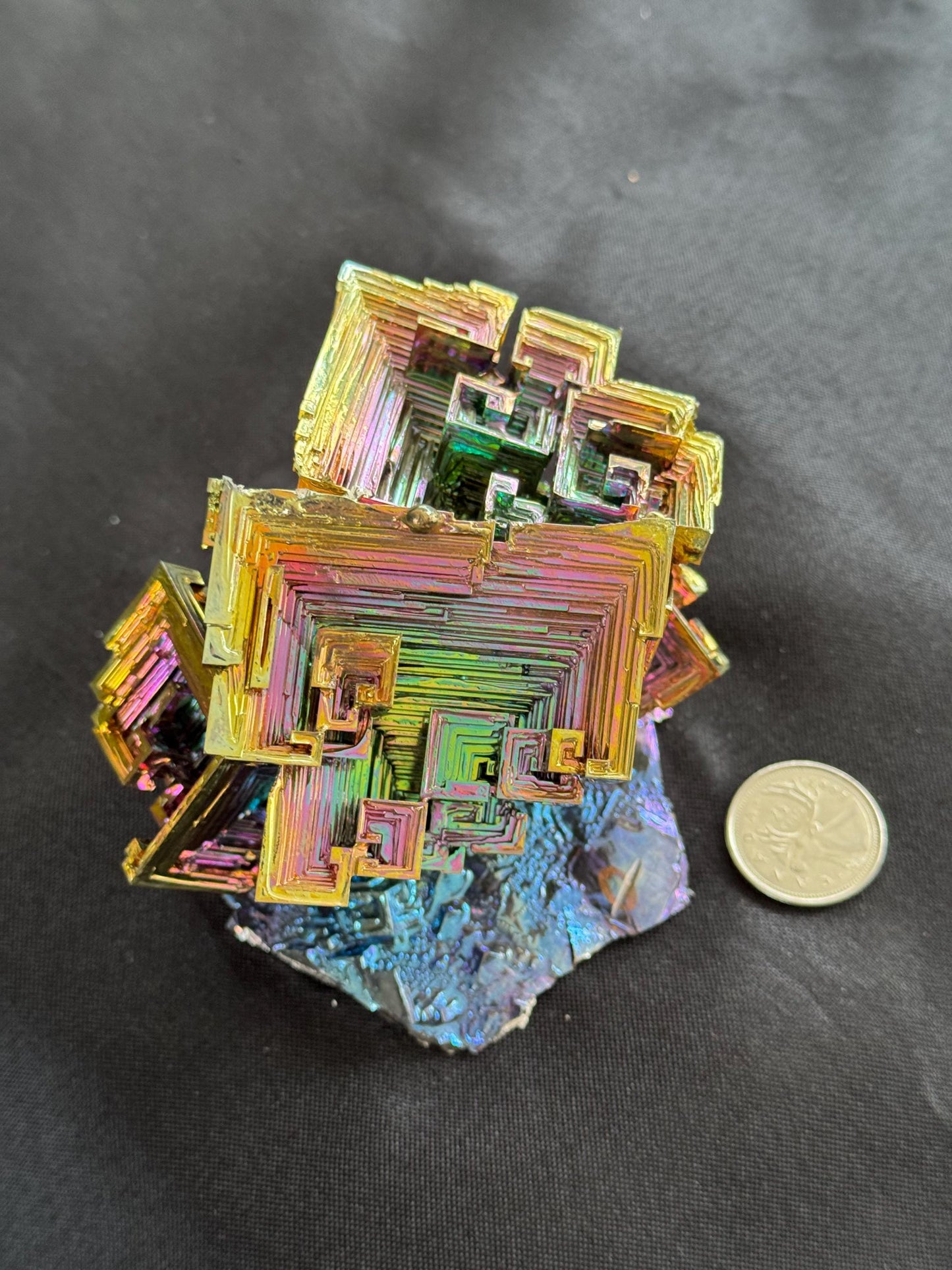 Bismuth Crystal cluster 109