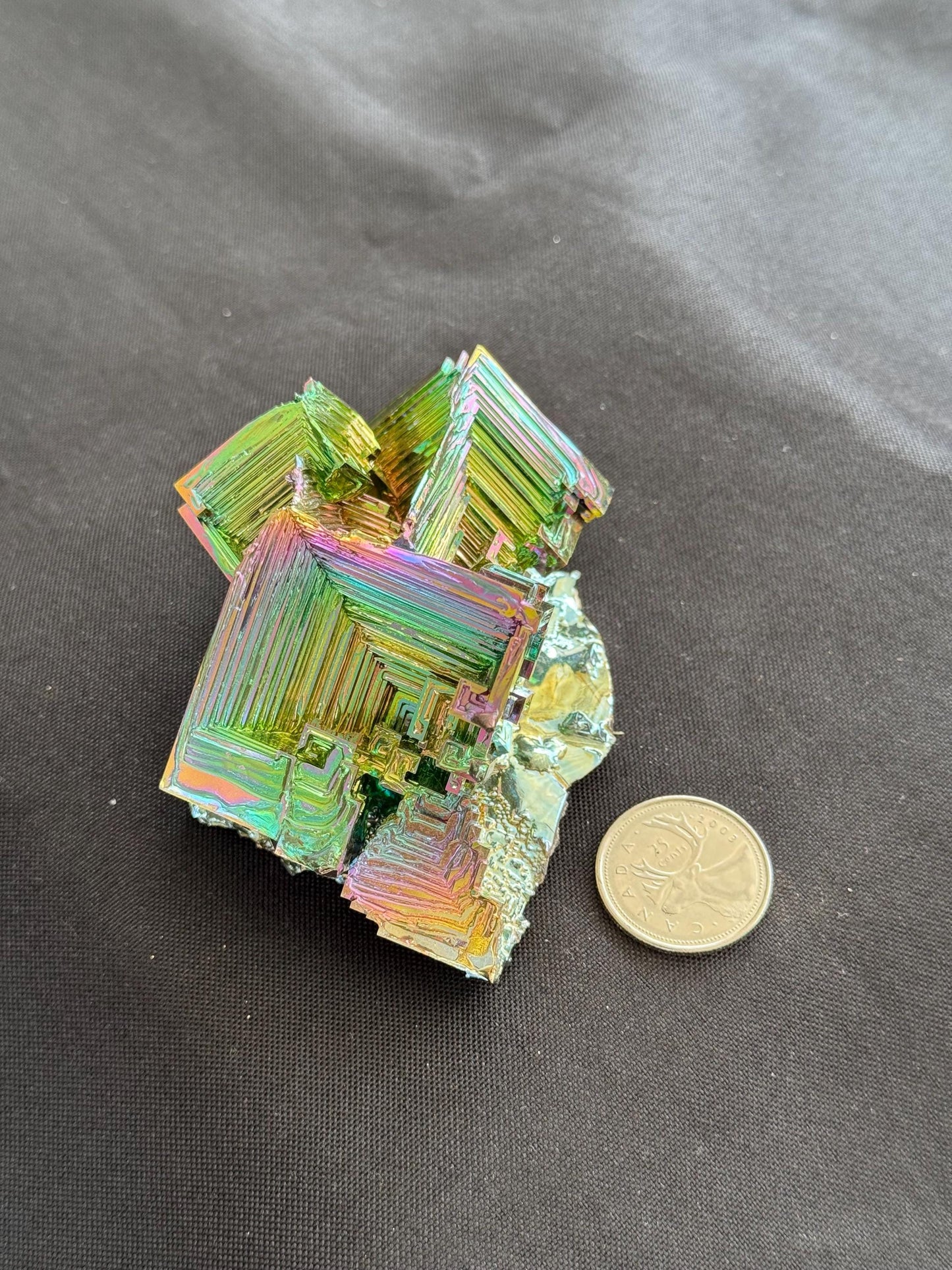 Bismuth Crystal cluster 118
