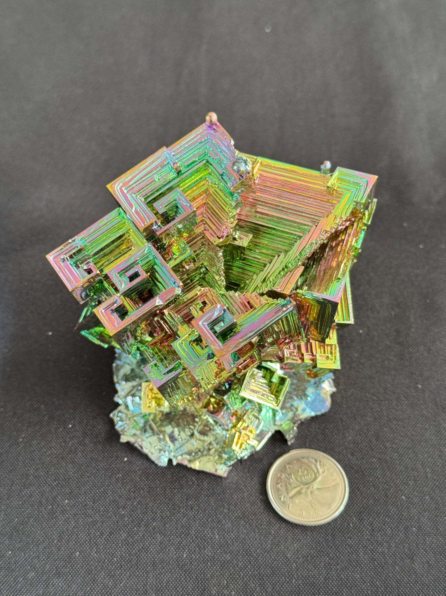 Bismuth Crystal cluster 105