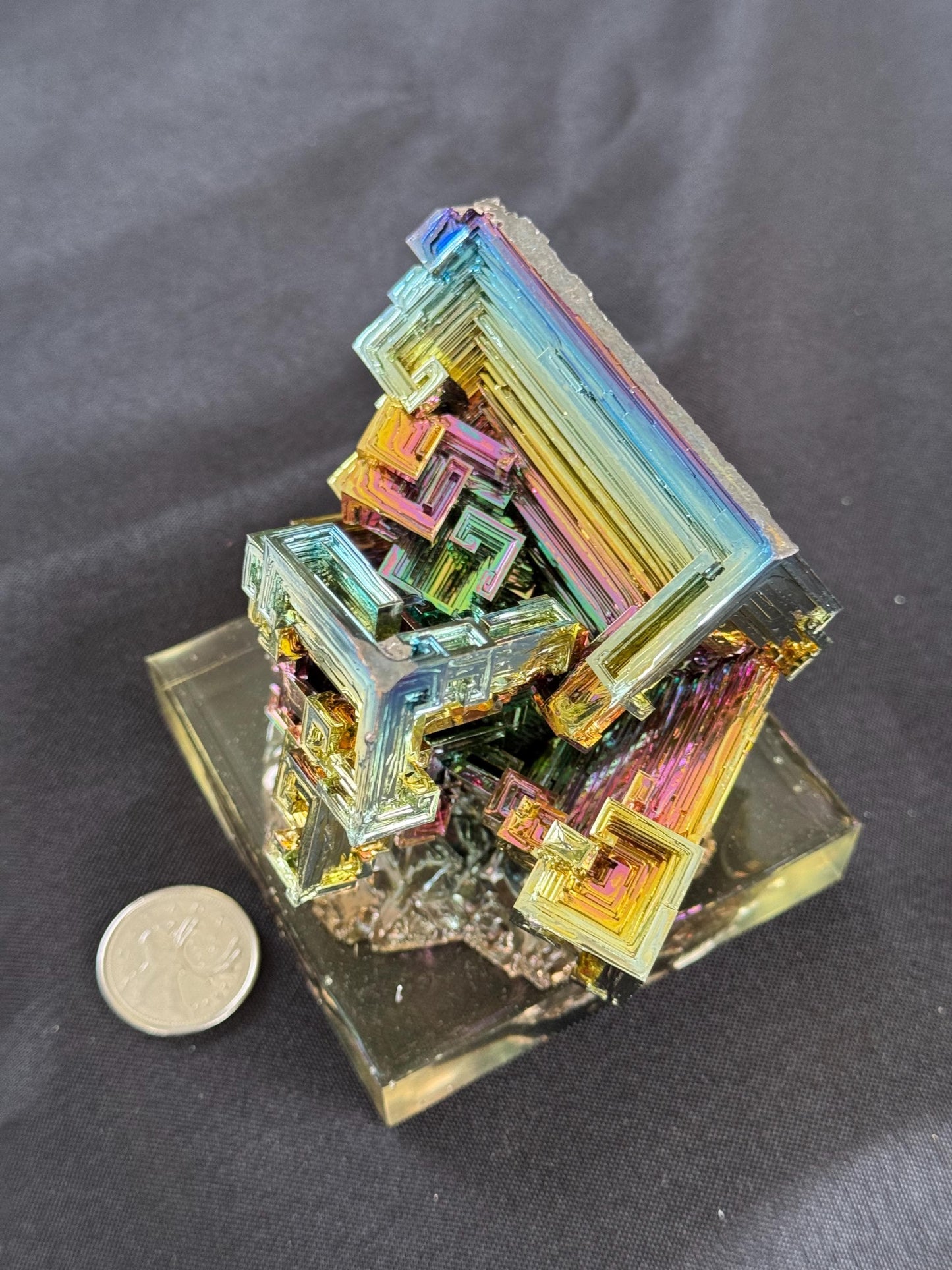 Bismuth Crystal cluster 137