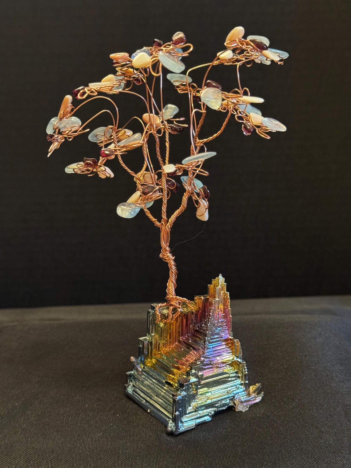 Bismuth crystal Gem Tree 108