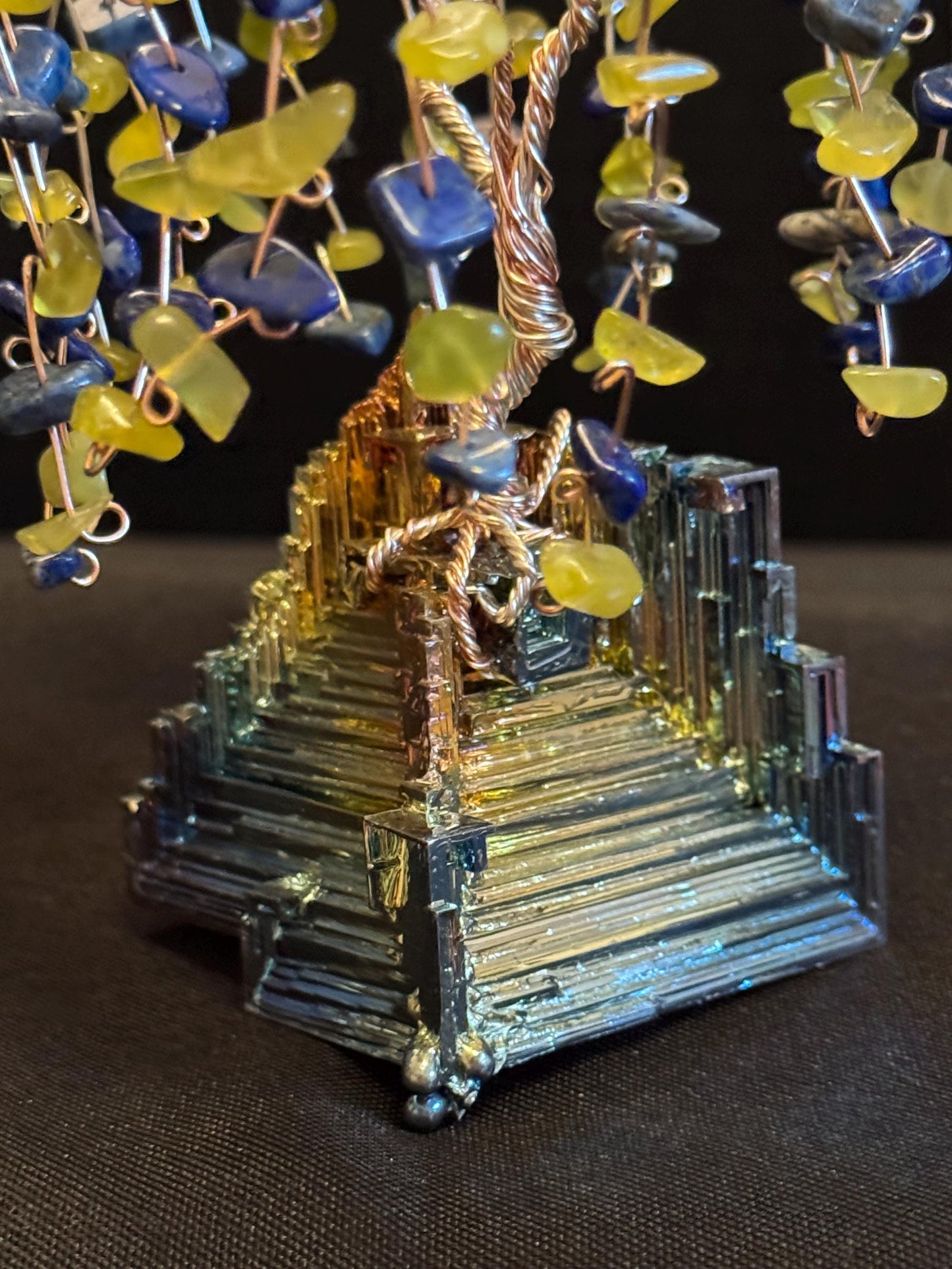 Bismuth crystal Gem Tree 111