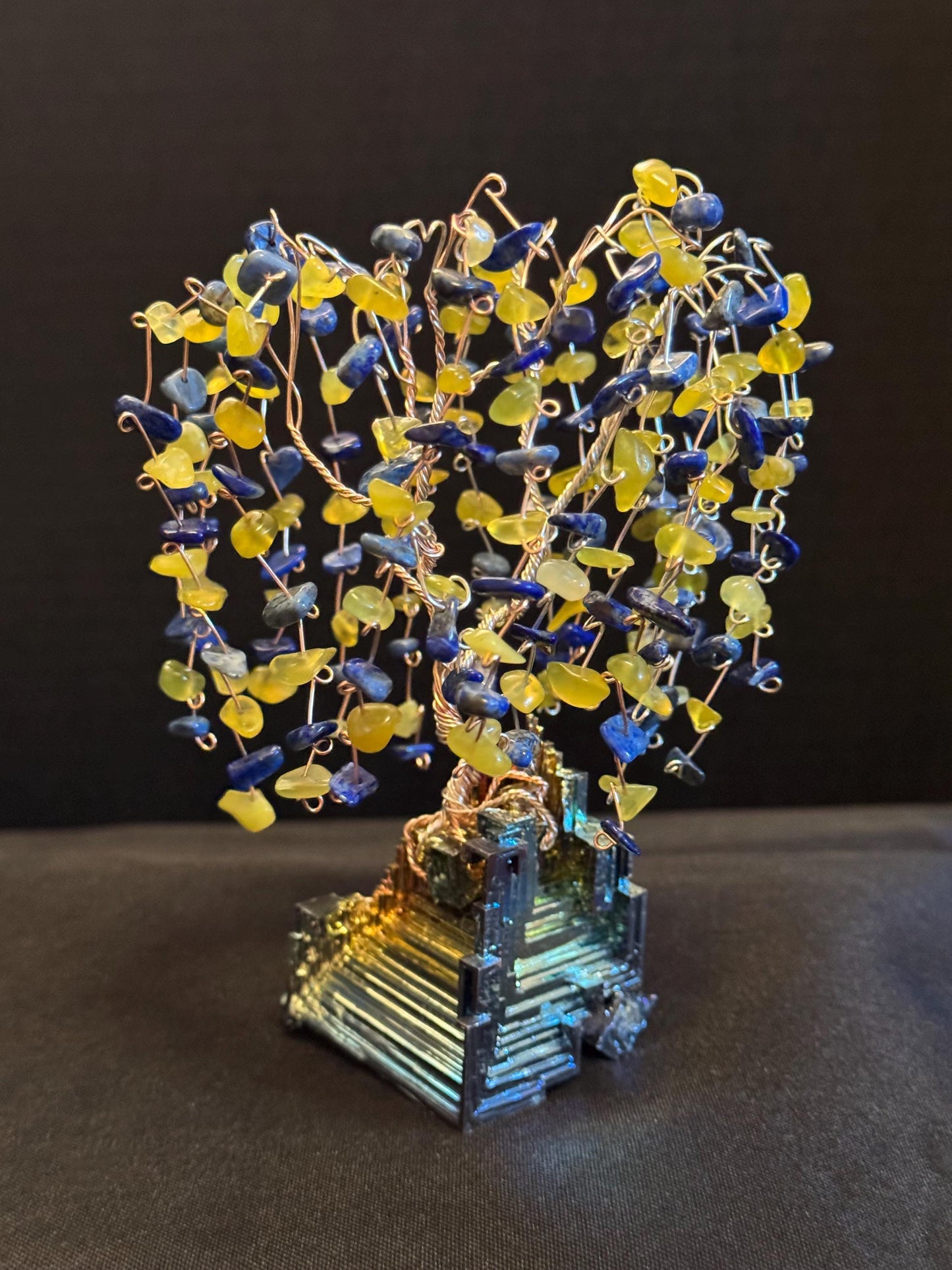 Bismuth crystal Gem Tree 111