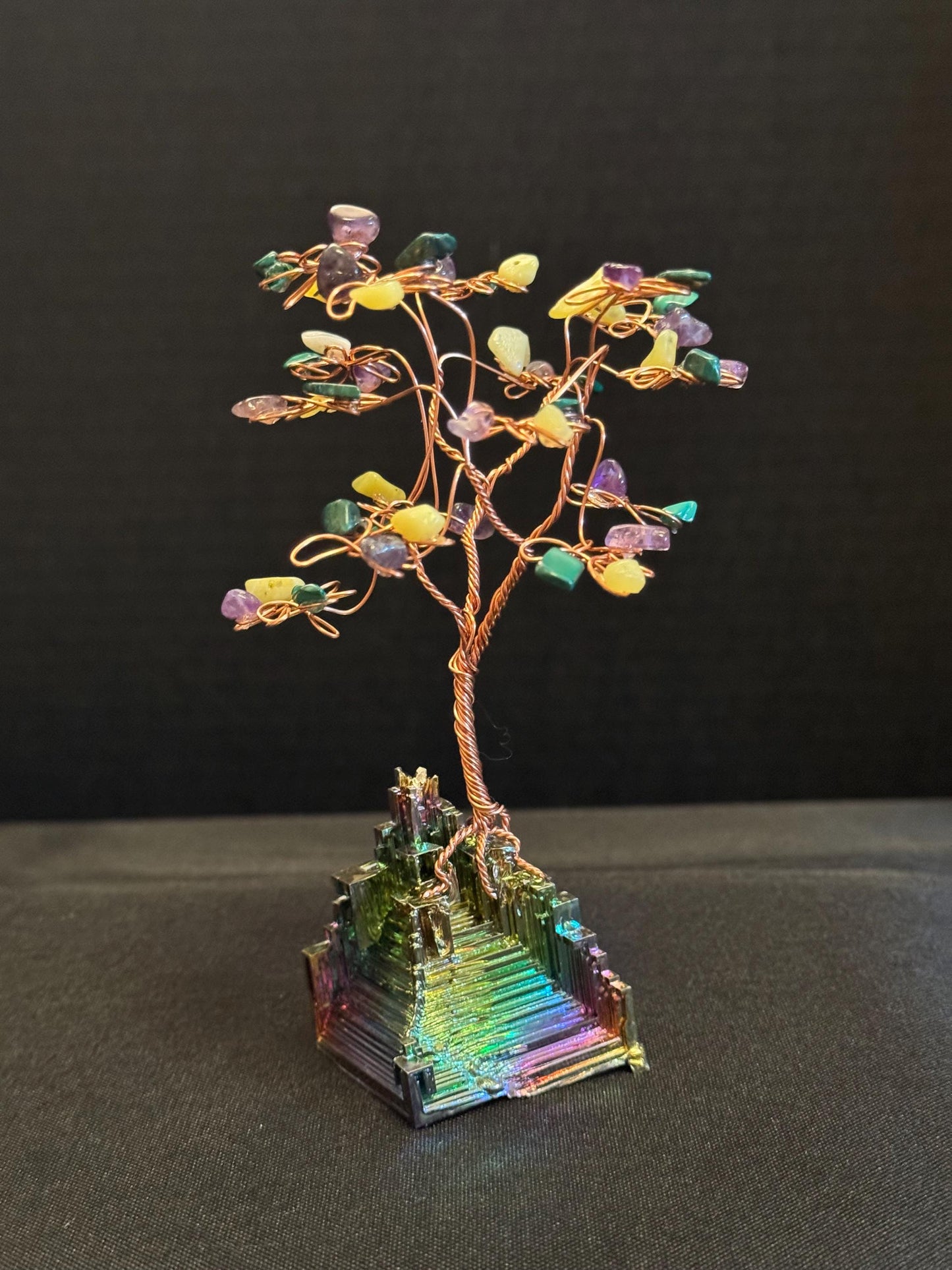 Bismuth crystal Gem Tree 102