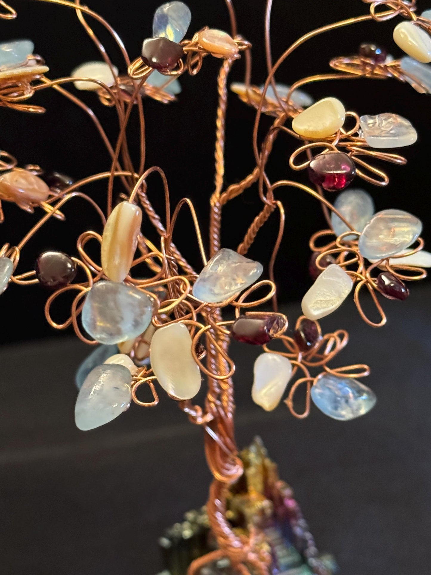 Bismuth crystal Gem Tree 108