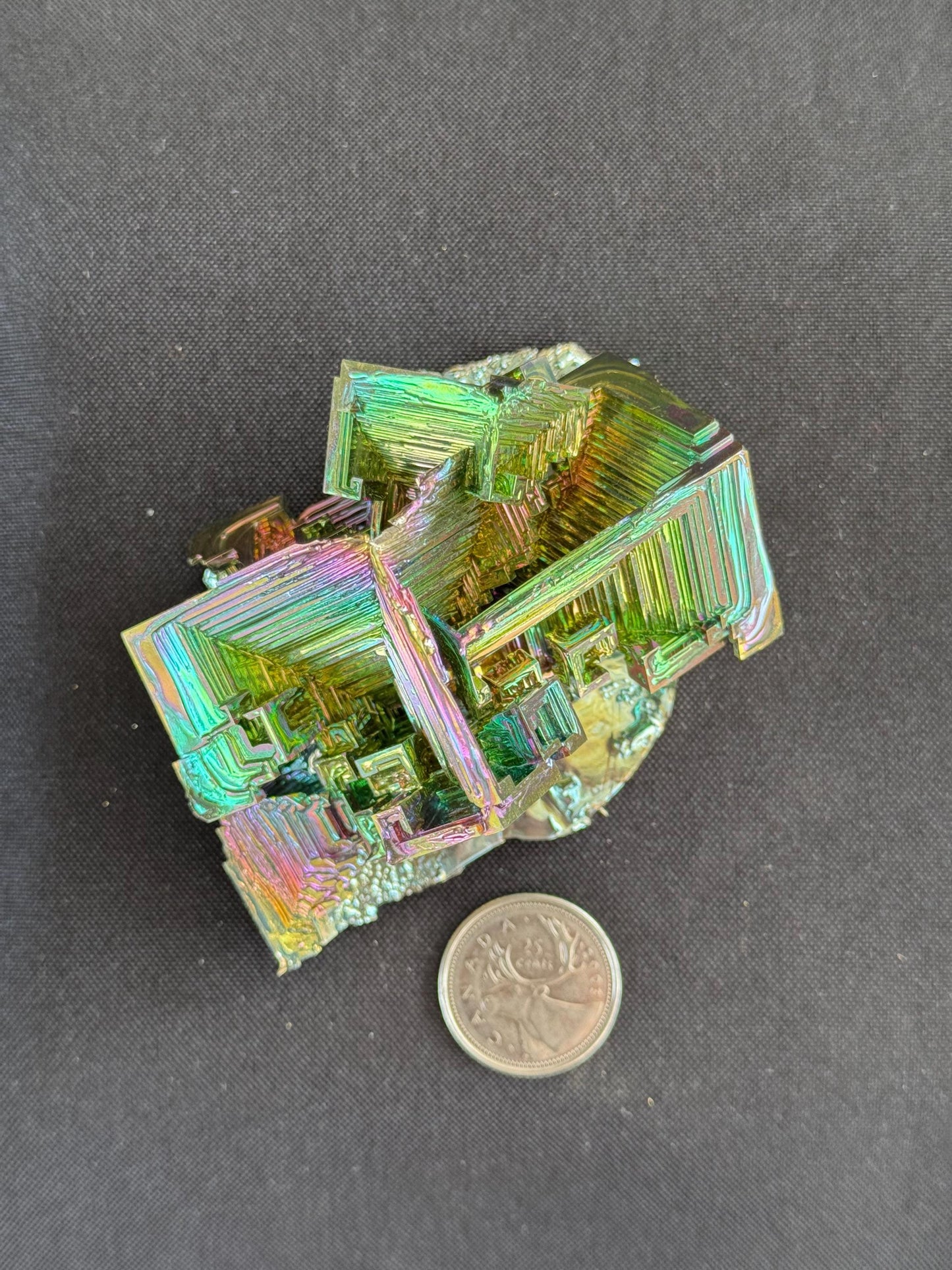 Bismuth Crystal cluster 118