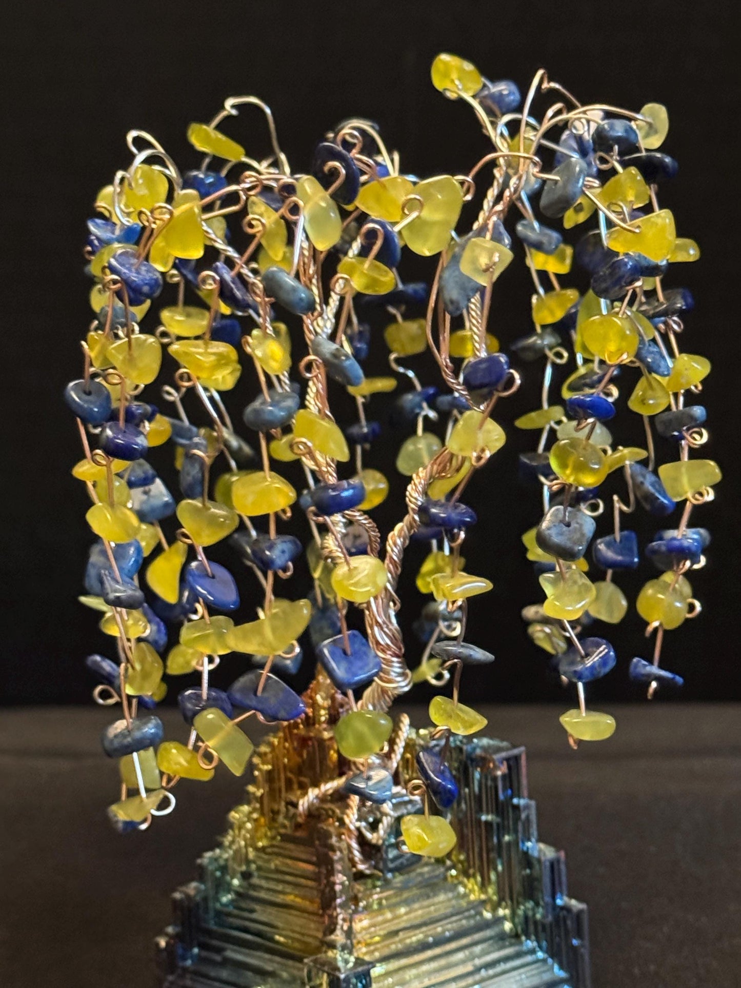 Bismuth crystal Gem Tree 111