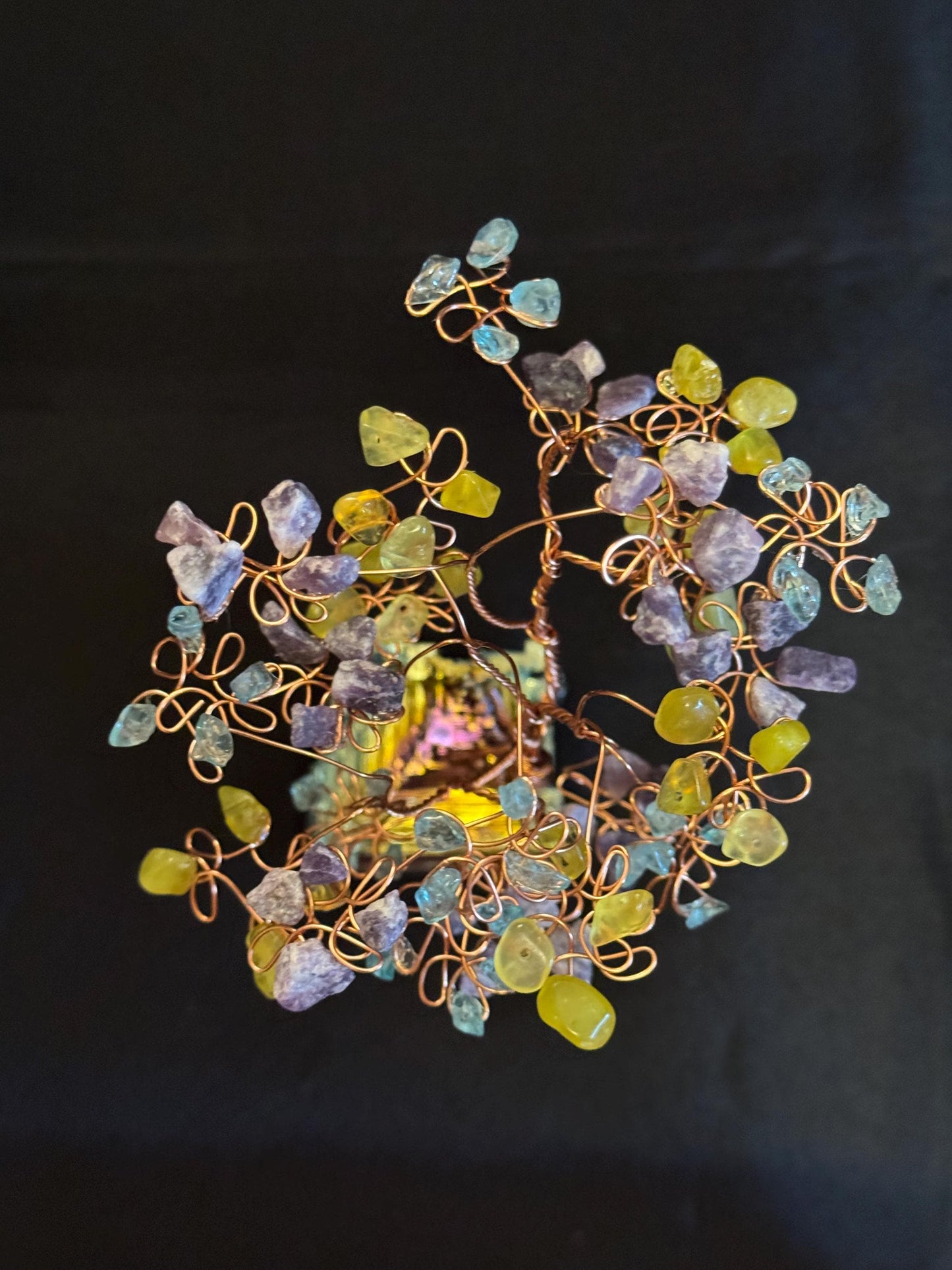 Bismuth crystal Gem Tree 105