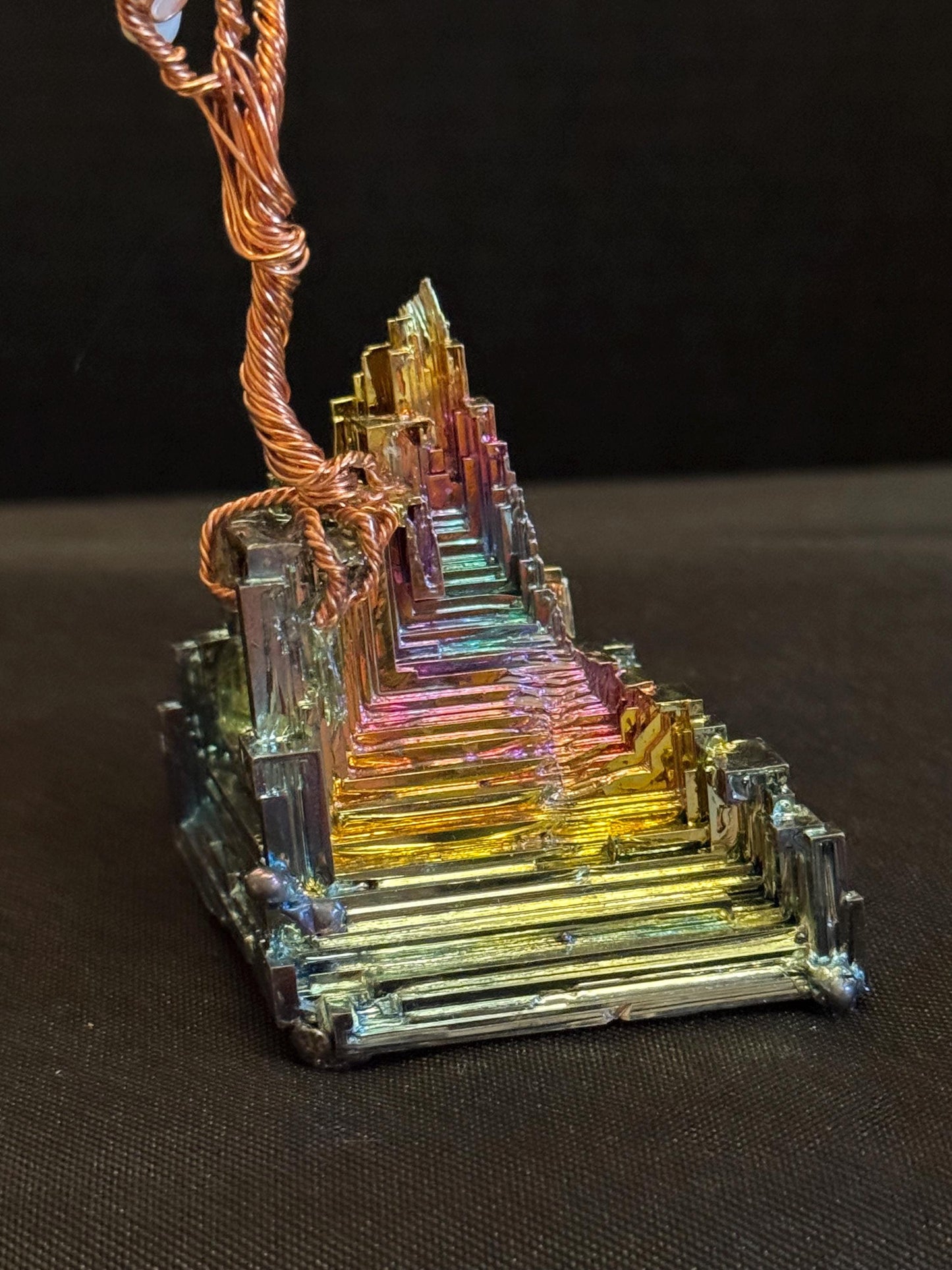 Bismuth crystal Gem Tree 108