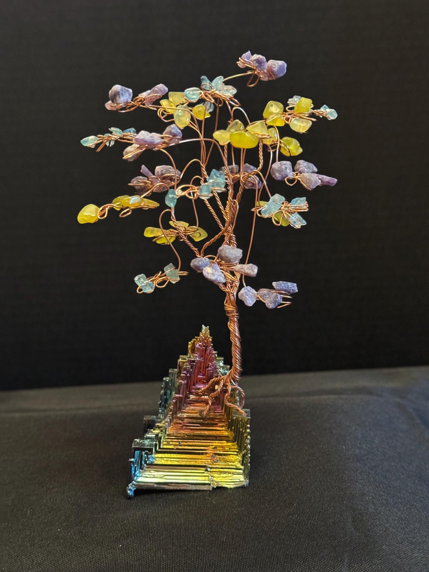 Bismuth crystal Gem Tree 105