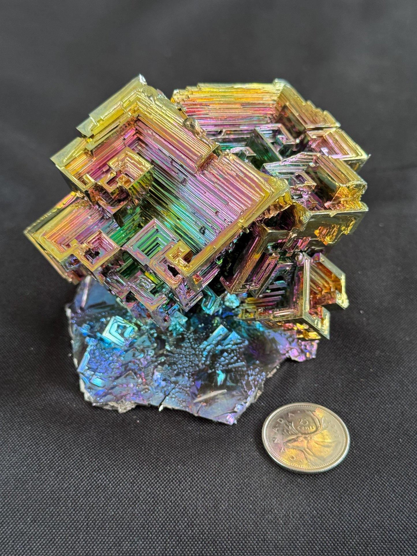 Bismuth Crystal cluster 109