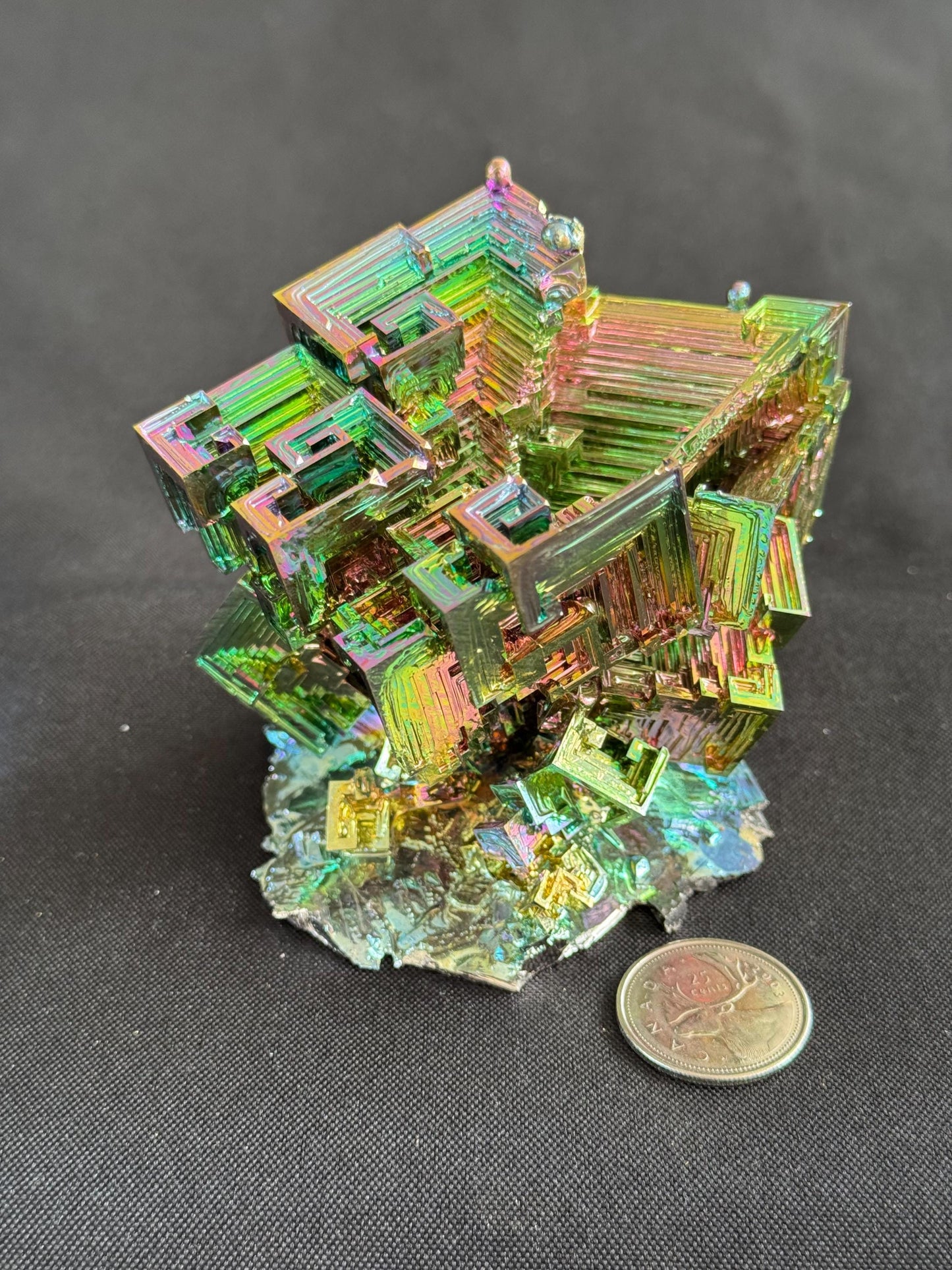 Bismuth Crystal cluster 105