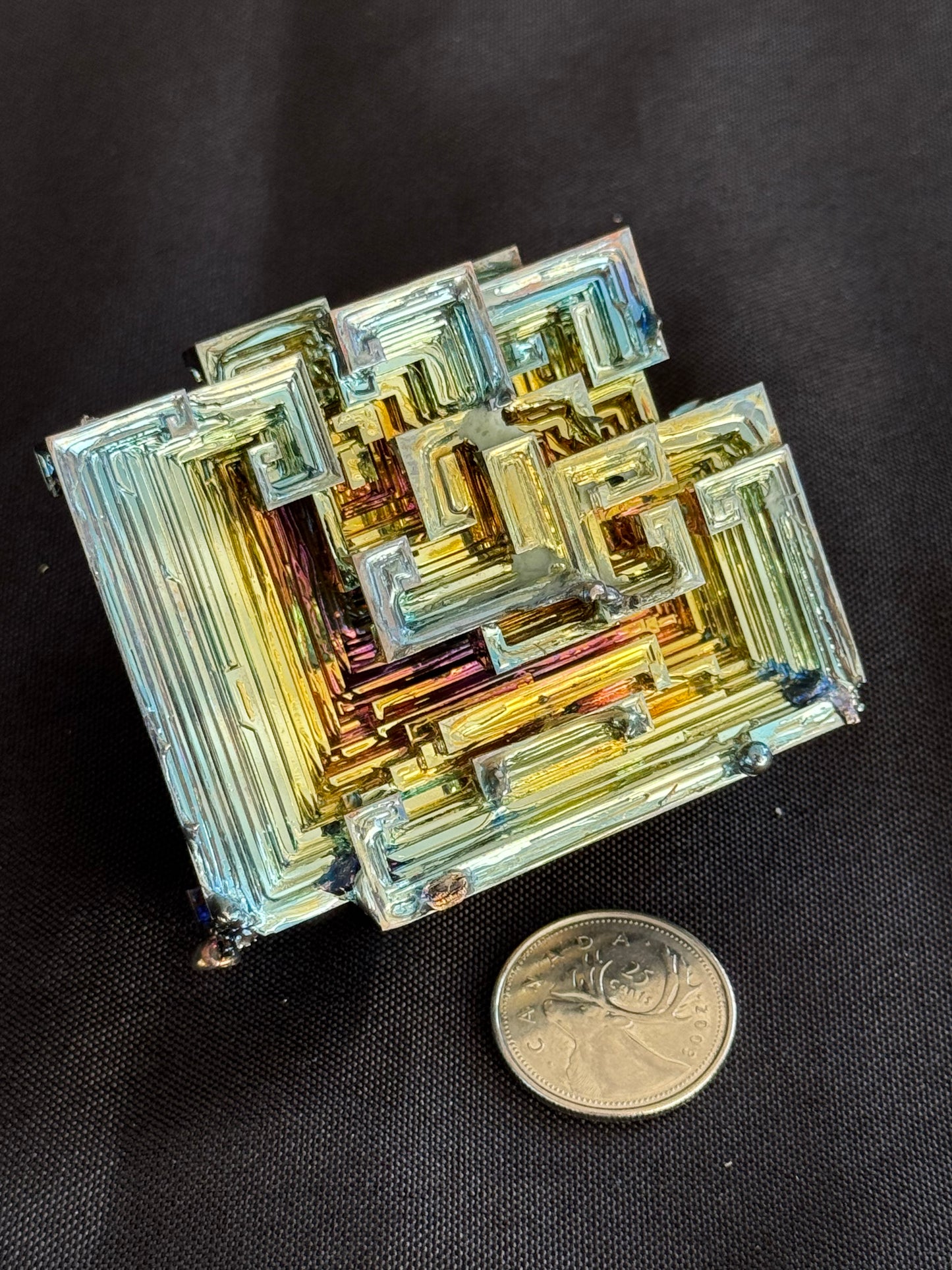 Bismuth Crystal 107