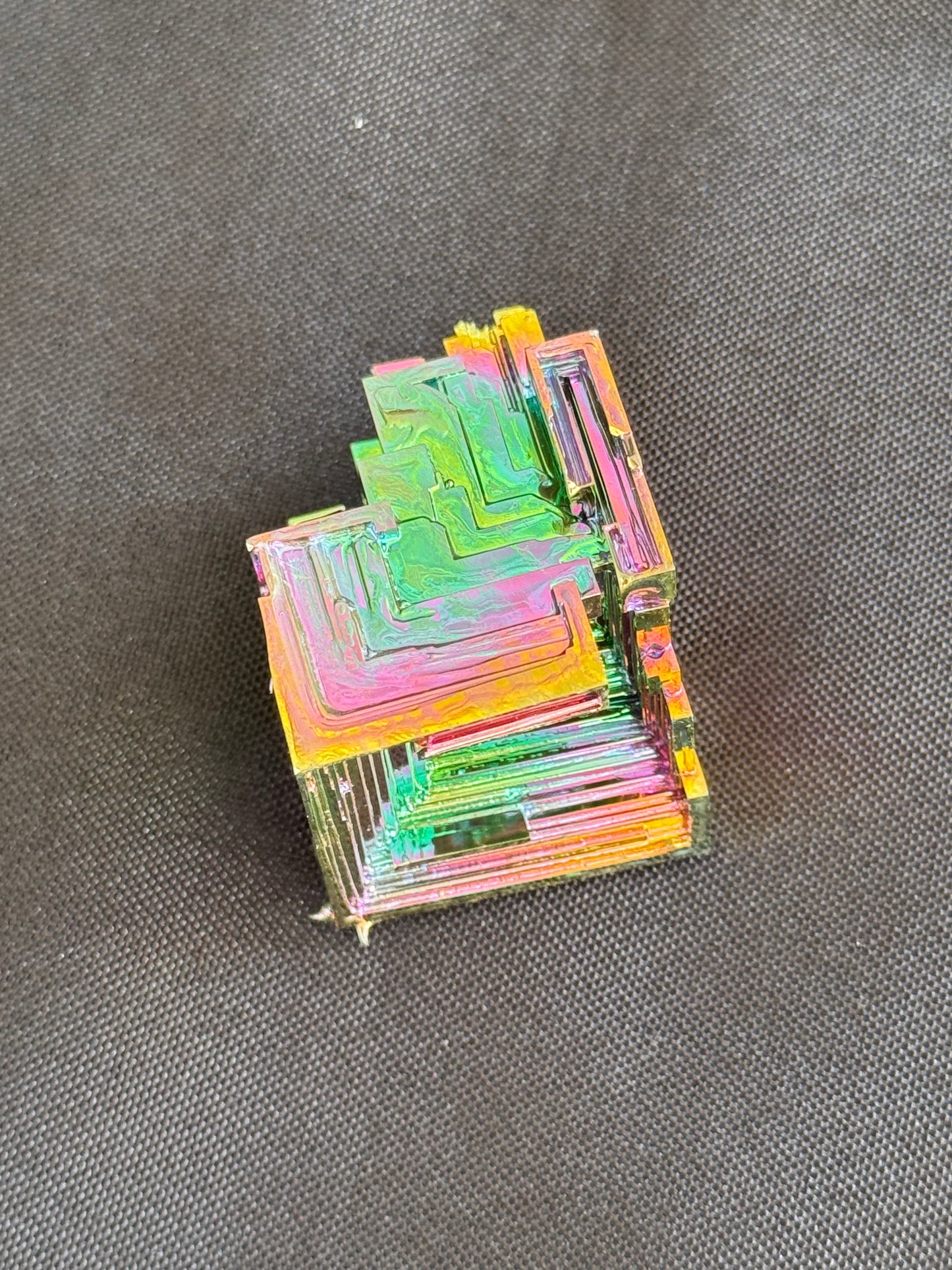 Bismuth Crystal Small Single.