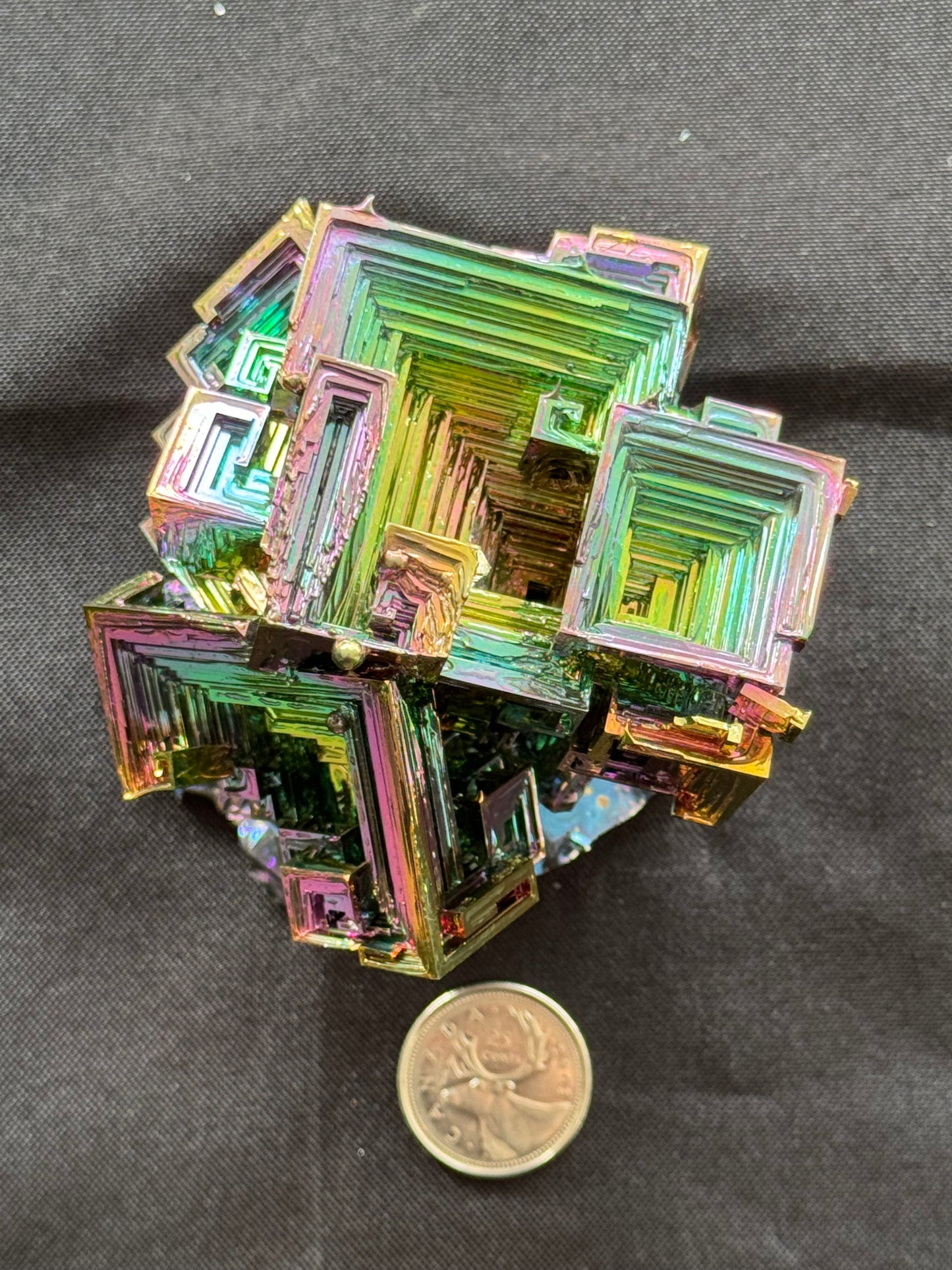 Bismuth Crystal cluster 130