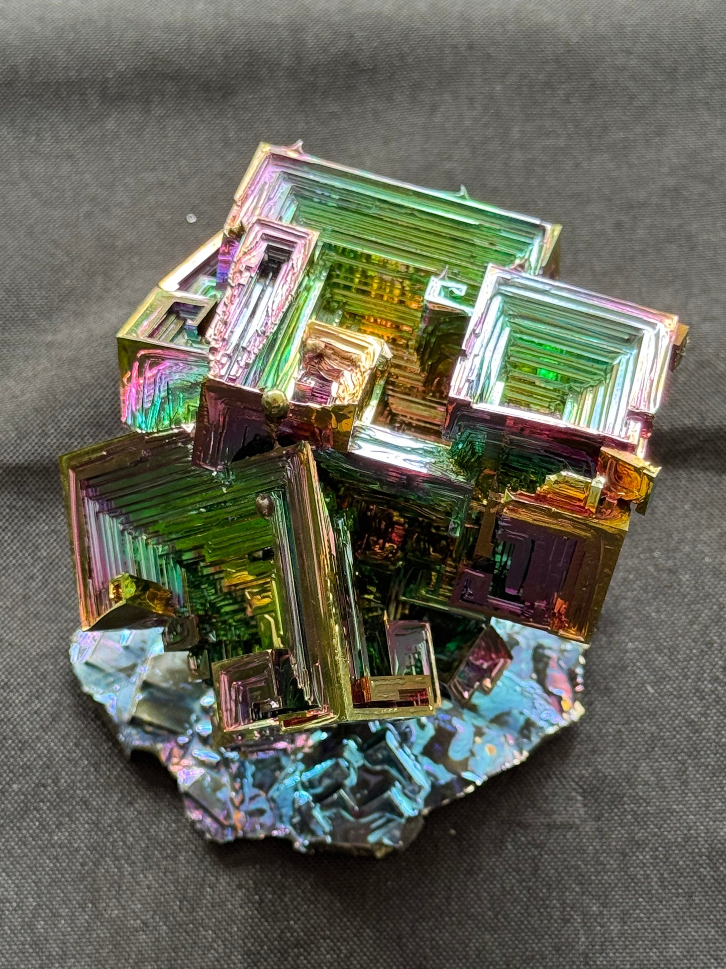 Bismuth Crystal cluster 130