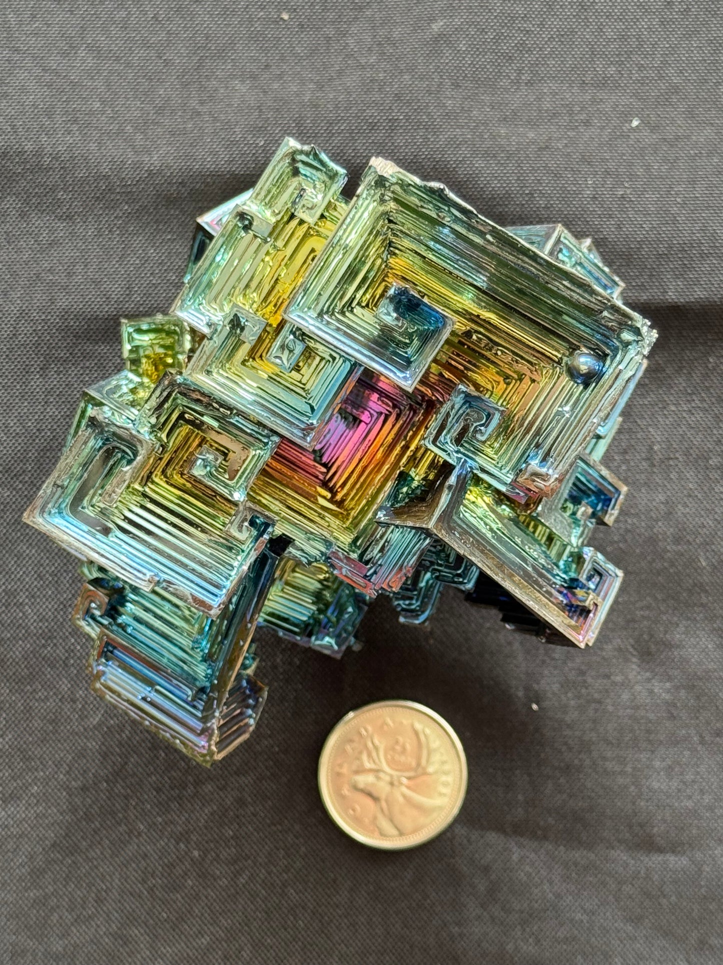 Bismuth Crystal cluster 131
