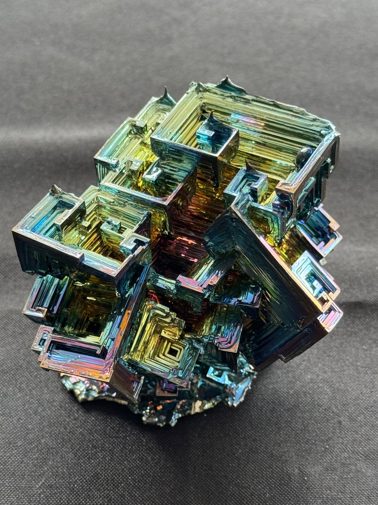 Bismuth Crystal cluster 131