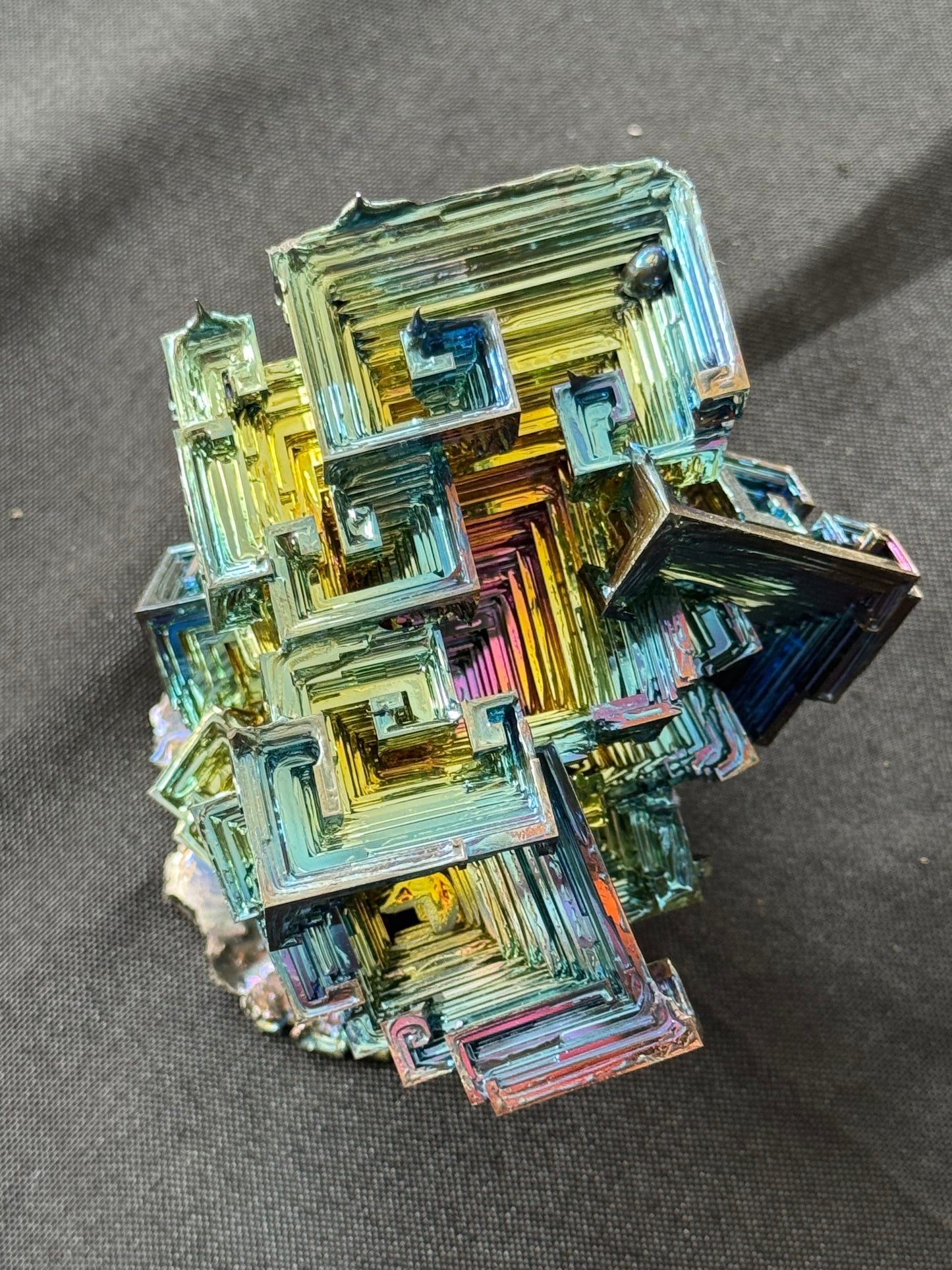 Bismuth Crystal cluster 131