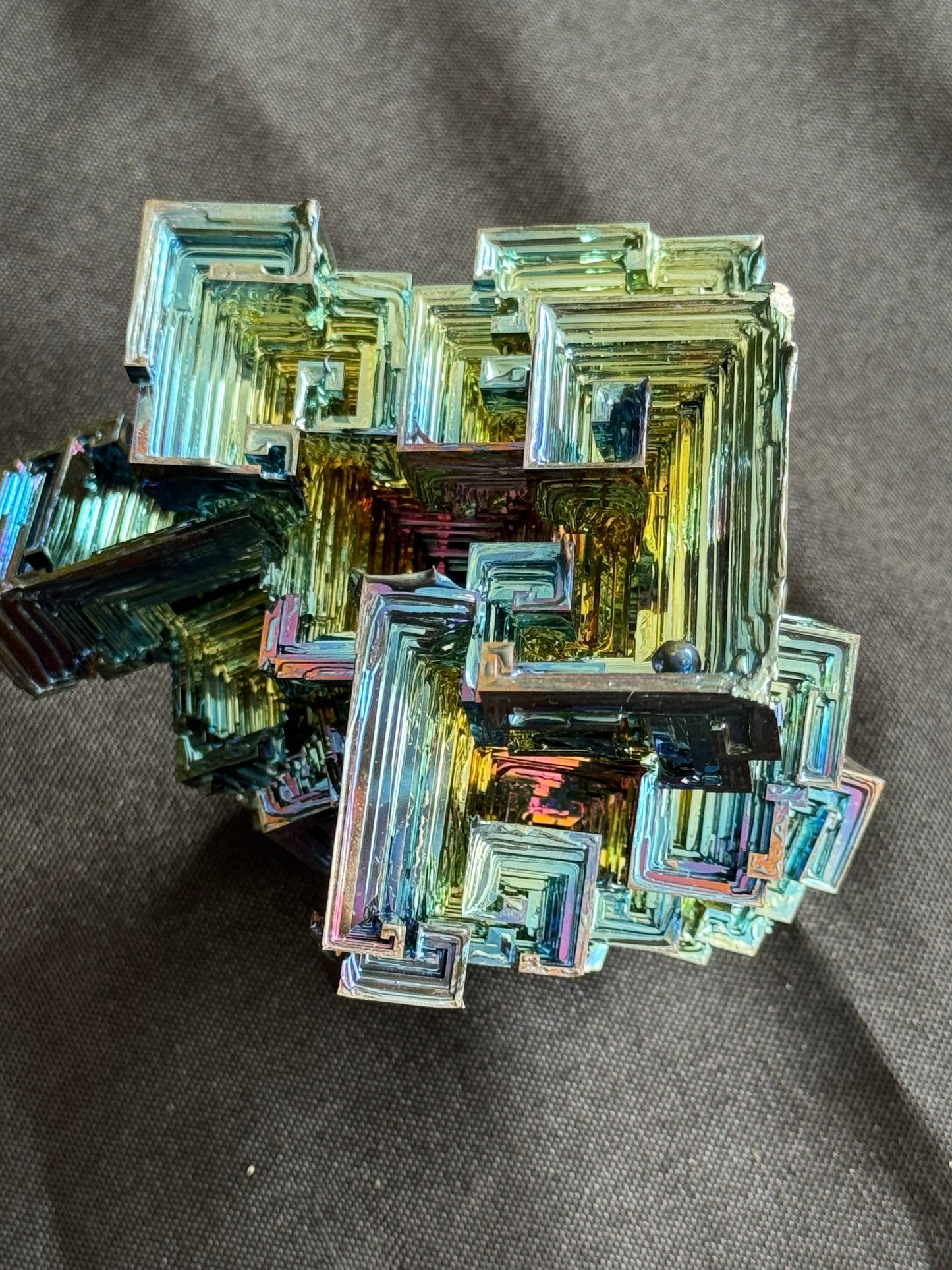 Bismuth Crystal cluster 131