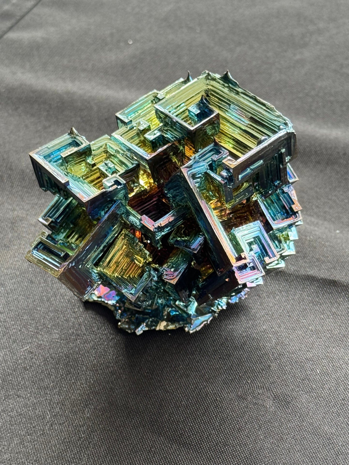 Bismuth Crystal cluster 131