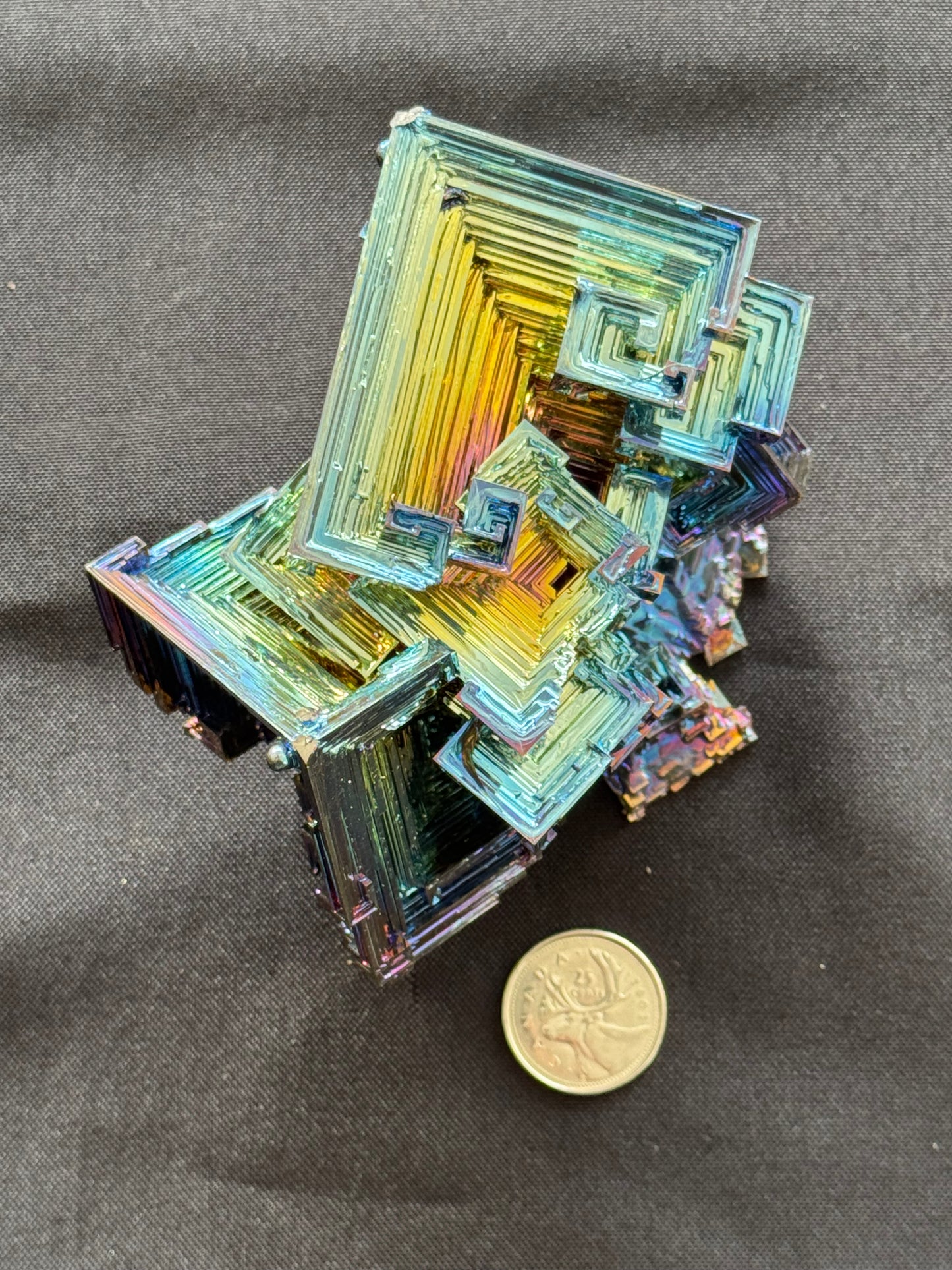 Bismuth Crystal cluster 133