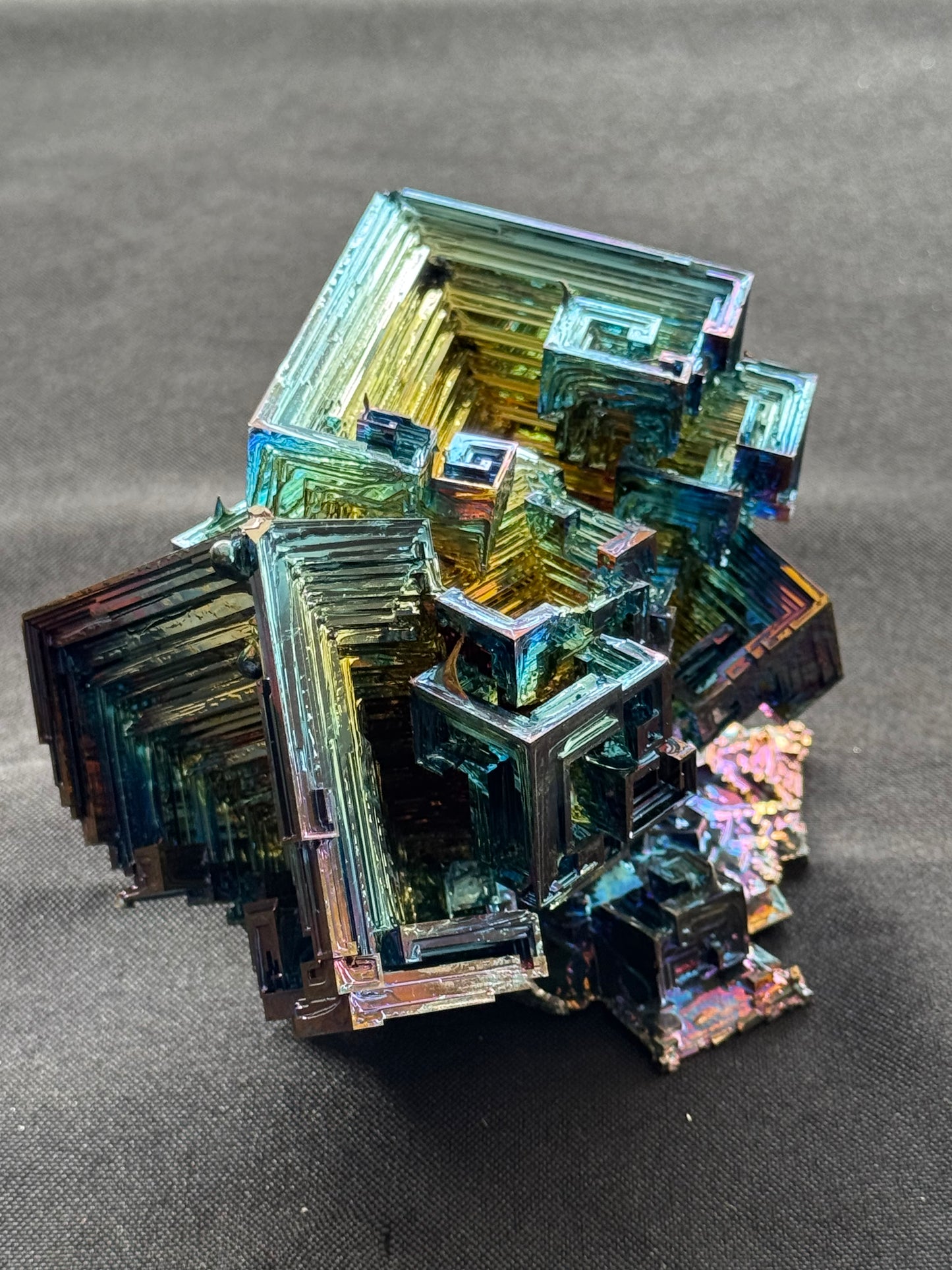 Bismuth Crystal cluster 133